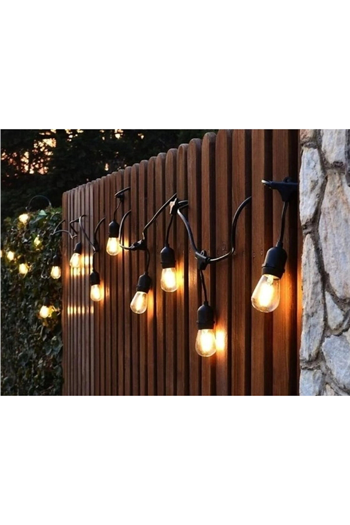 Cata Ct 7070 Dış Mekan Aydınlatma Seyyar 10 Mt 20 Duylu E27