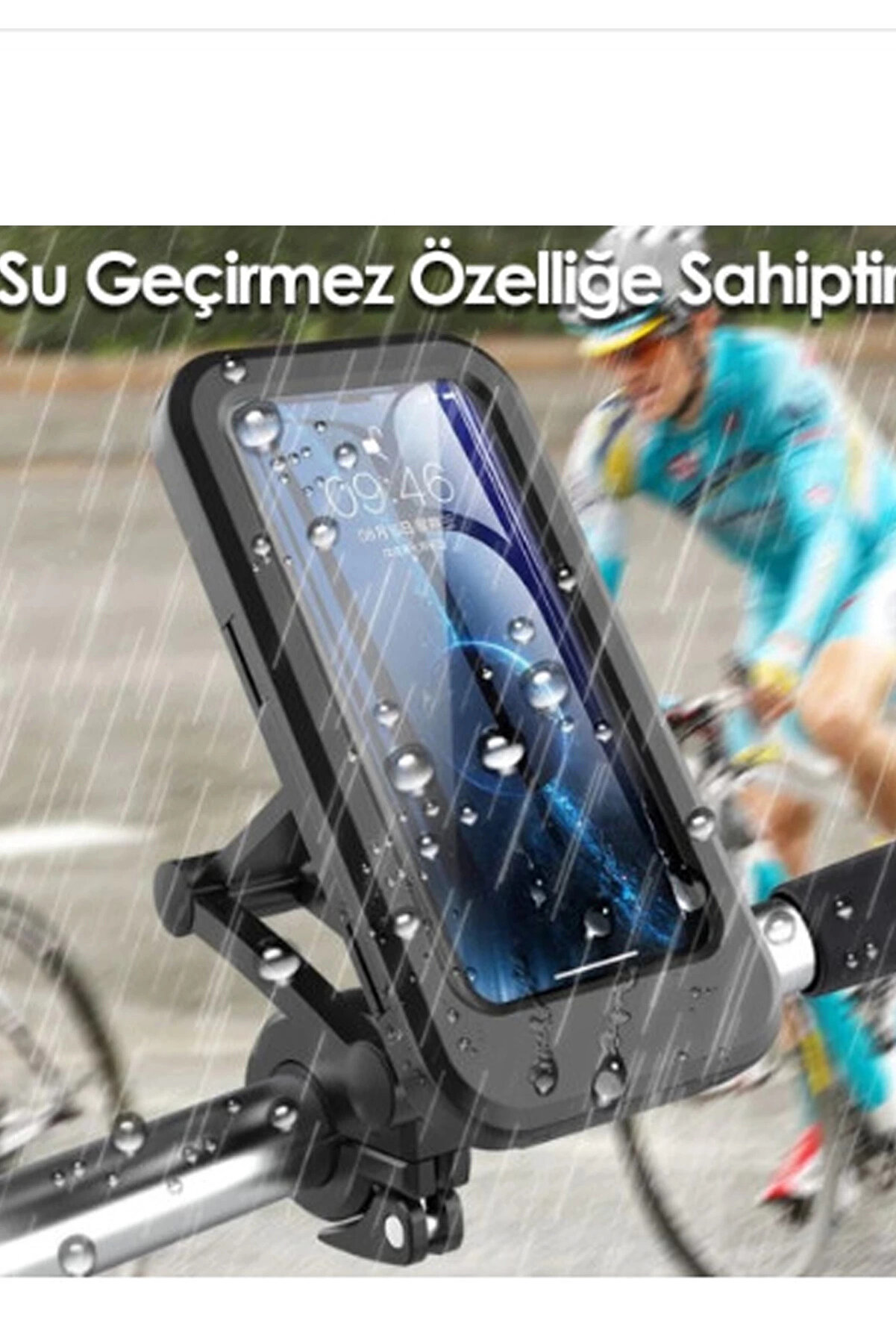Gi̇don Bağlantılı Su Geçi̇rmez Mıknatıslı Motorsi̇klet Telefon Tutucu
