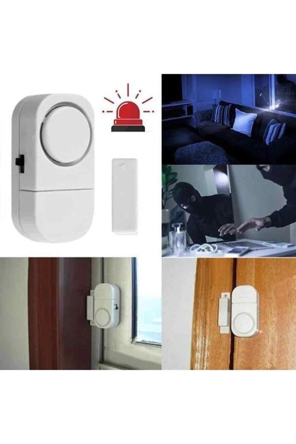 gizmurstore Kapı Pencere Alarmı Yüsek Uyarı Sesli