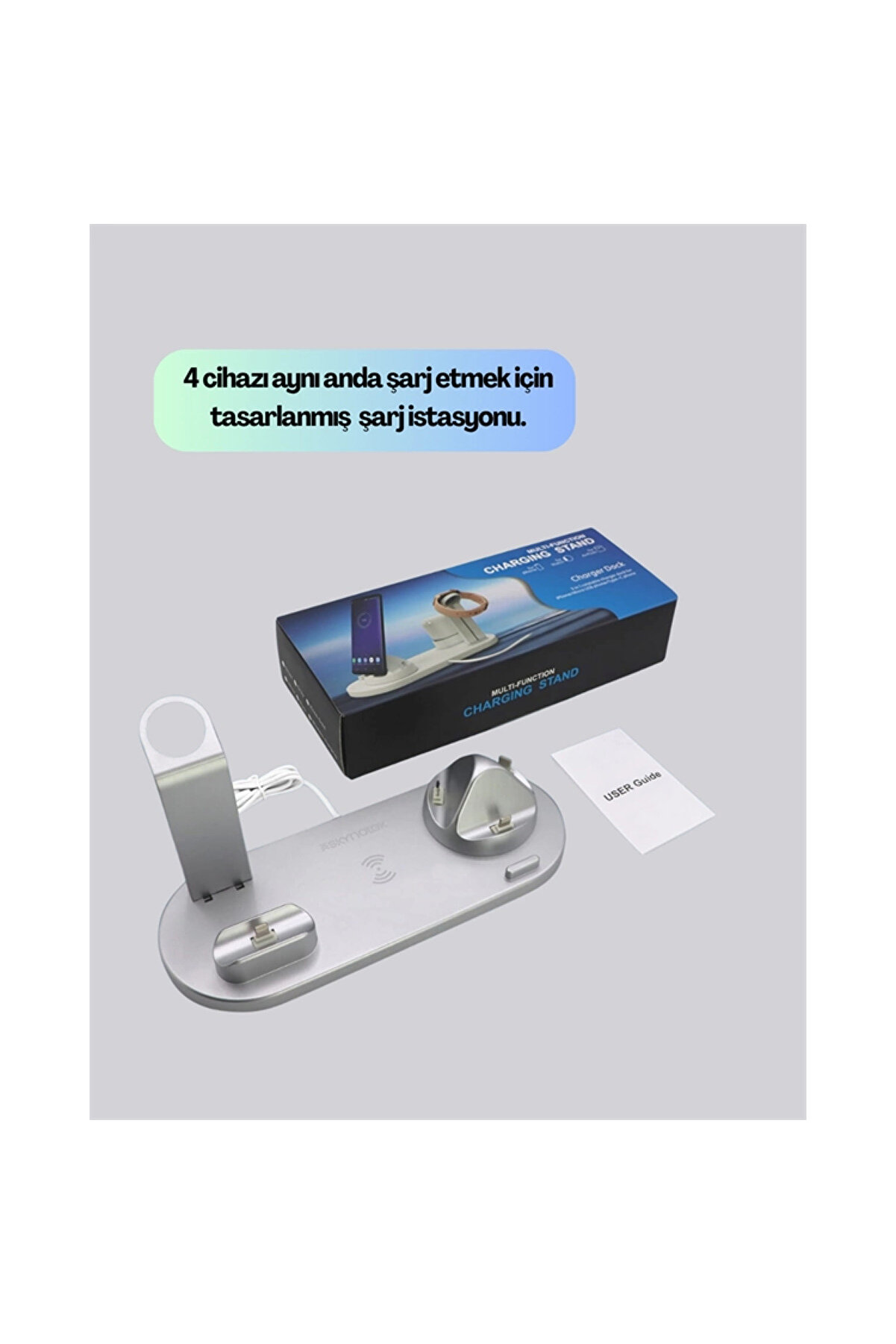 360° Döner Bağlantı Noktalı Kaymaz Taban – Akıllı Şarj Teknoloji̇si̇yle Donatılmış Geni̇ş Uyumluluk