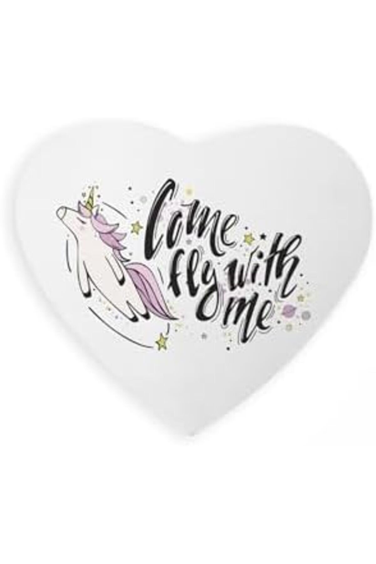 Modaflux Kız Arkadaşa Hedi̇yeli̇k Baskılı Kalp Mouse Pad - Mousepad - Fare Altlığı Polynova 395519