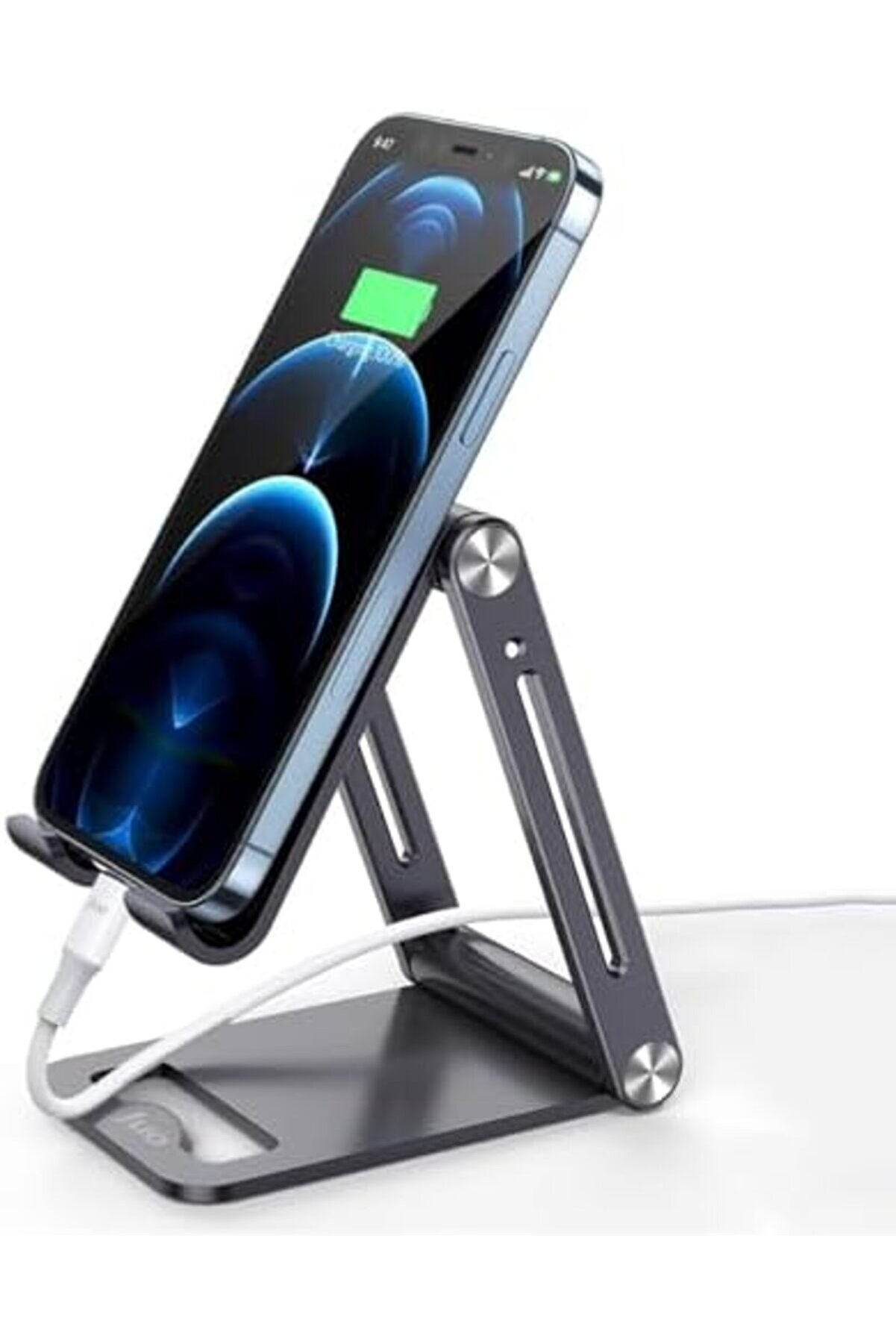 Buyvi̇be Katlanabi̇li̇r Metal Masaüstü Telefon Tutucu Uzay Gri̇si̇ Buybri̇ght 1064743