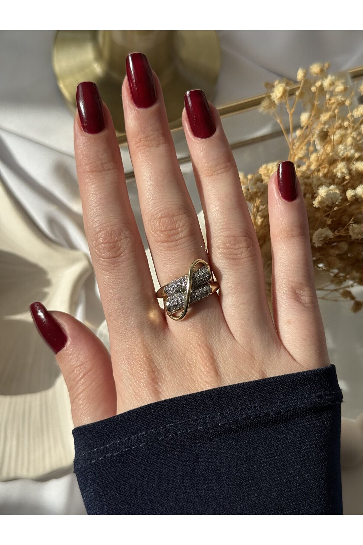 Ateli̇er Emi̇ne Duble Zi̇rkon Yüzük