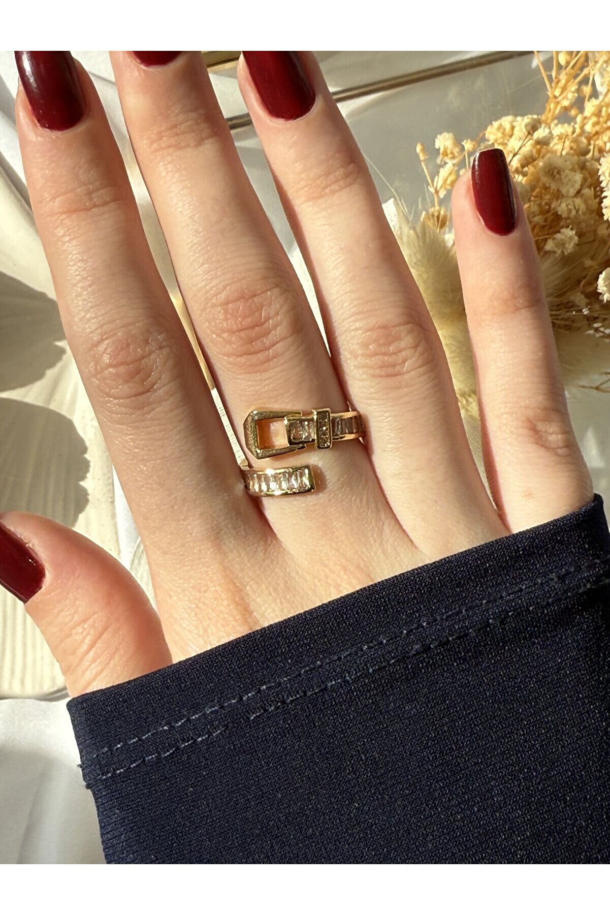 Ateli̇er Emi̇ne Yılan Model Gold Yüzük