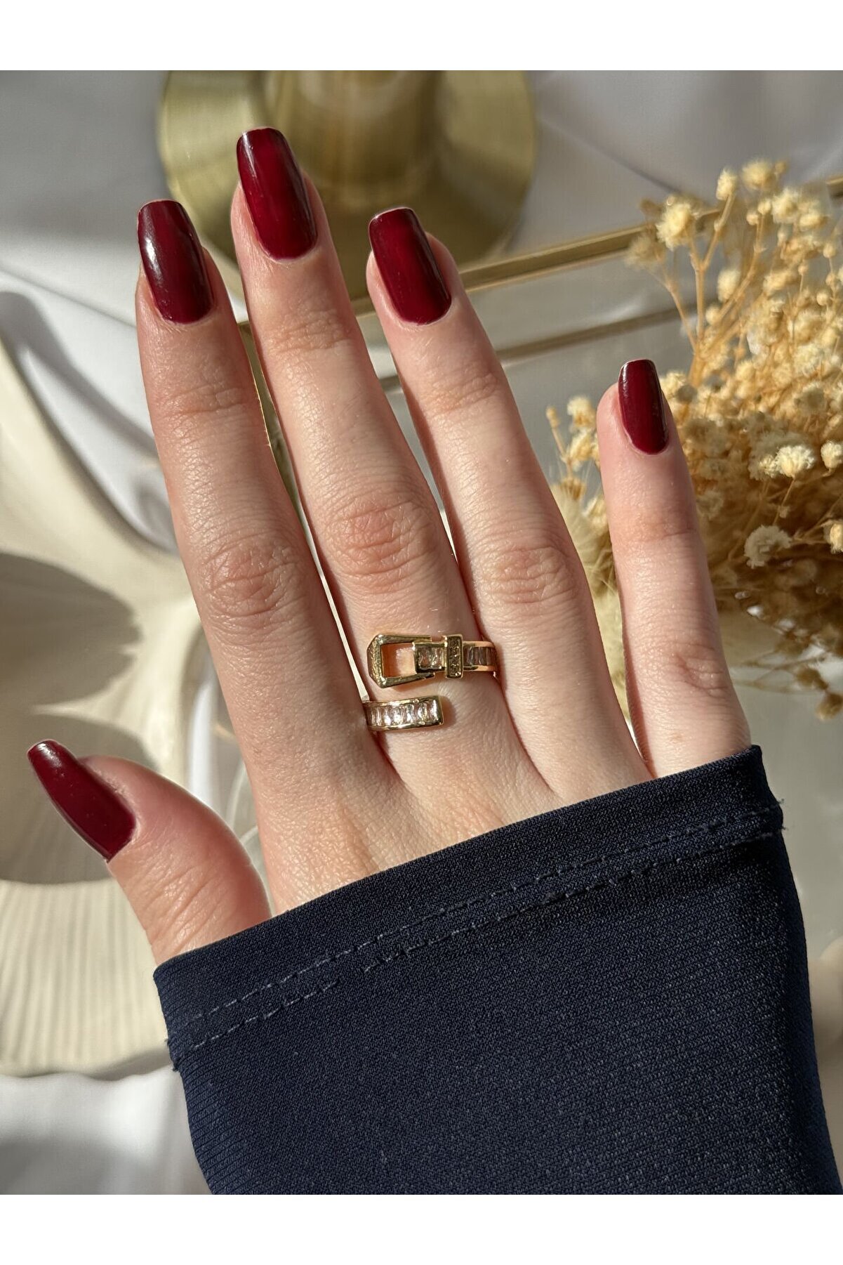 Ateli̇er Emi̇ne Yılan Model Gold Yüzük