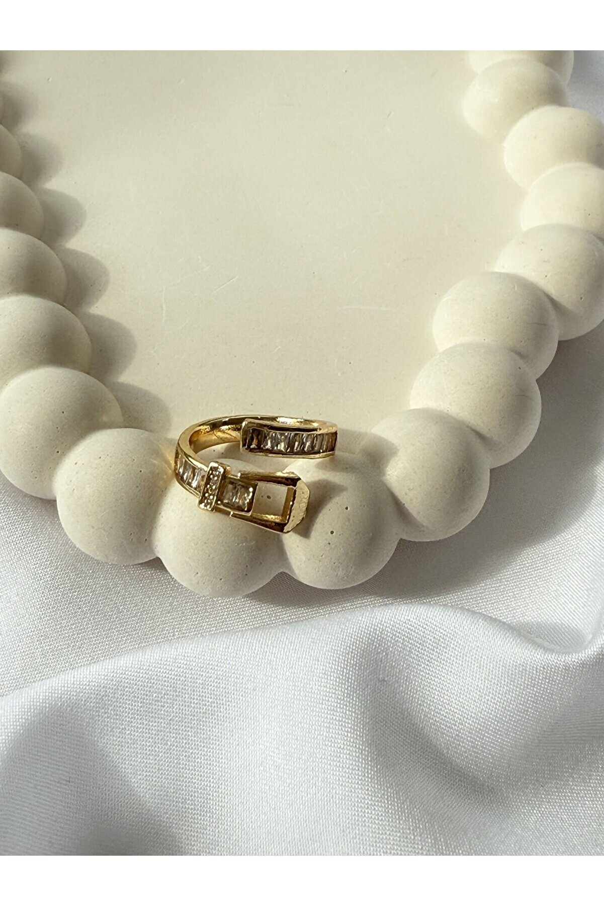 Ateli̇er Emi̇ne Yılan Model Gold Yüzük