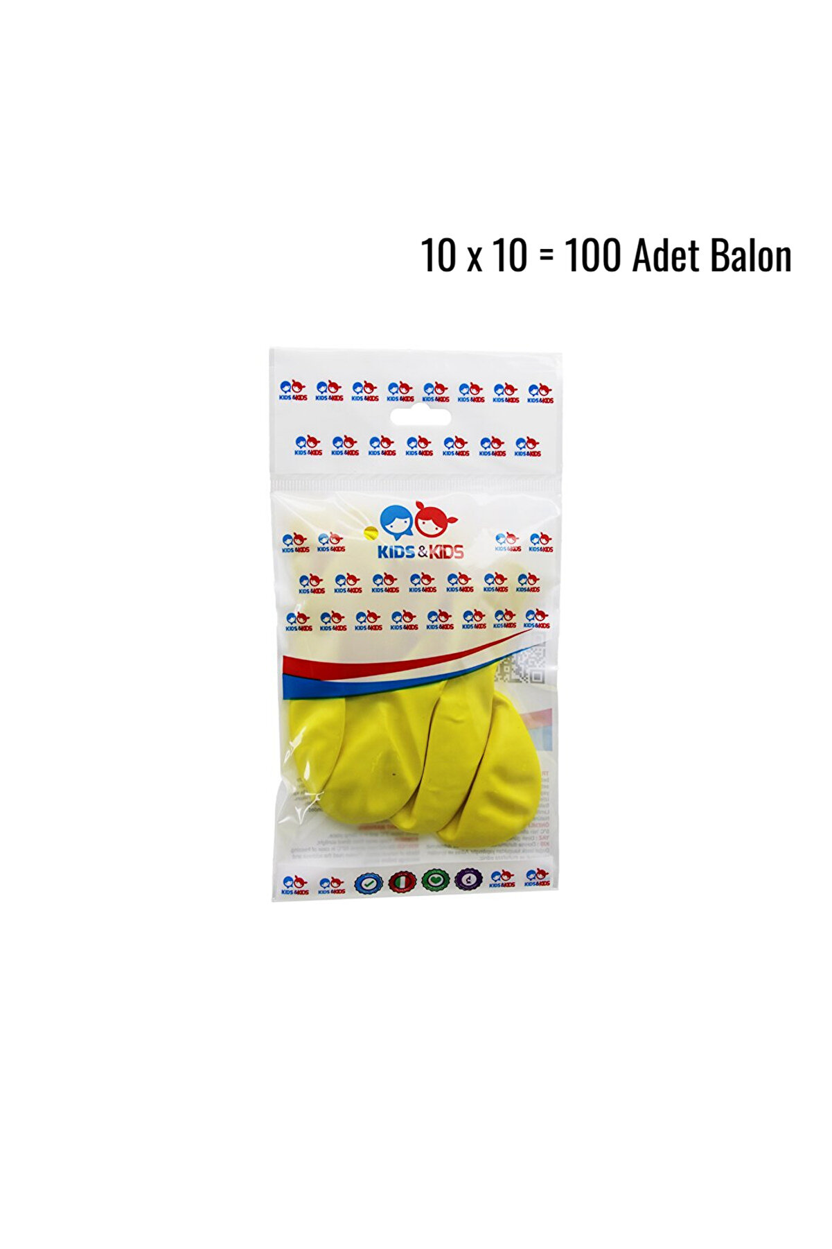 Go İthalat Sarı 100Pcs Balon G-90A (4457)