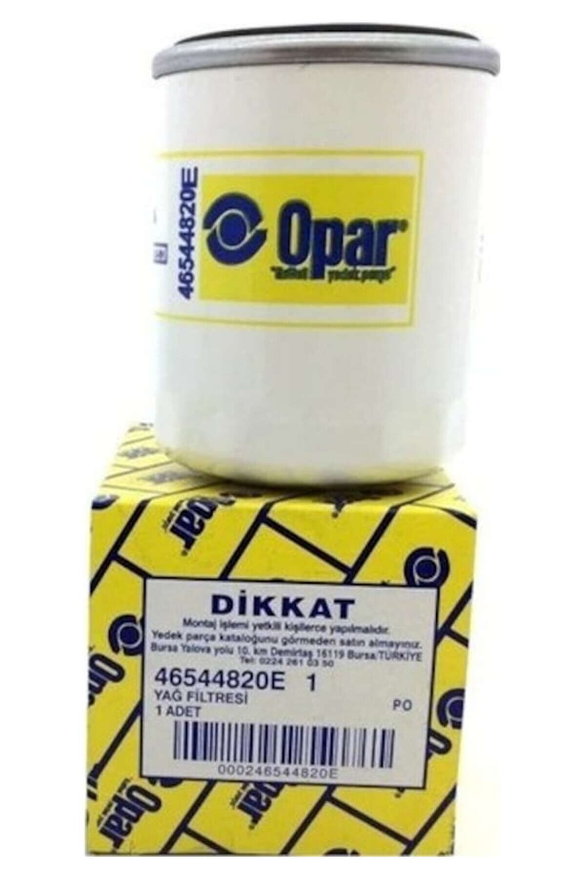 OPAR Fiat Linea 1.4 Fire 8V Benzinli Yağ Bakım Filtre Seti