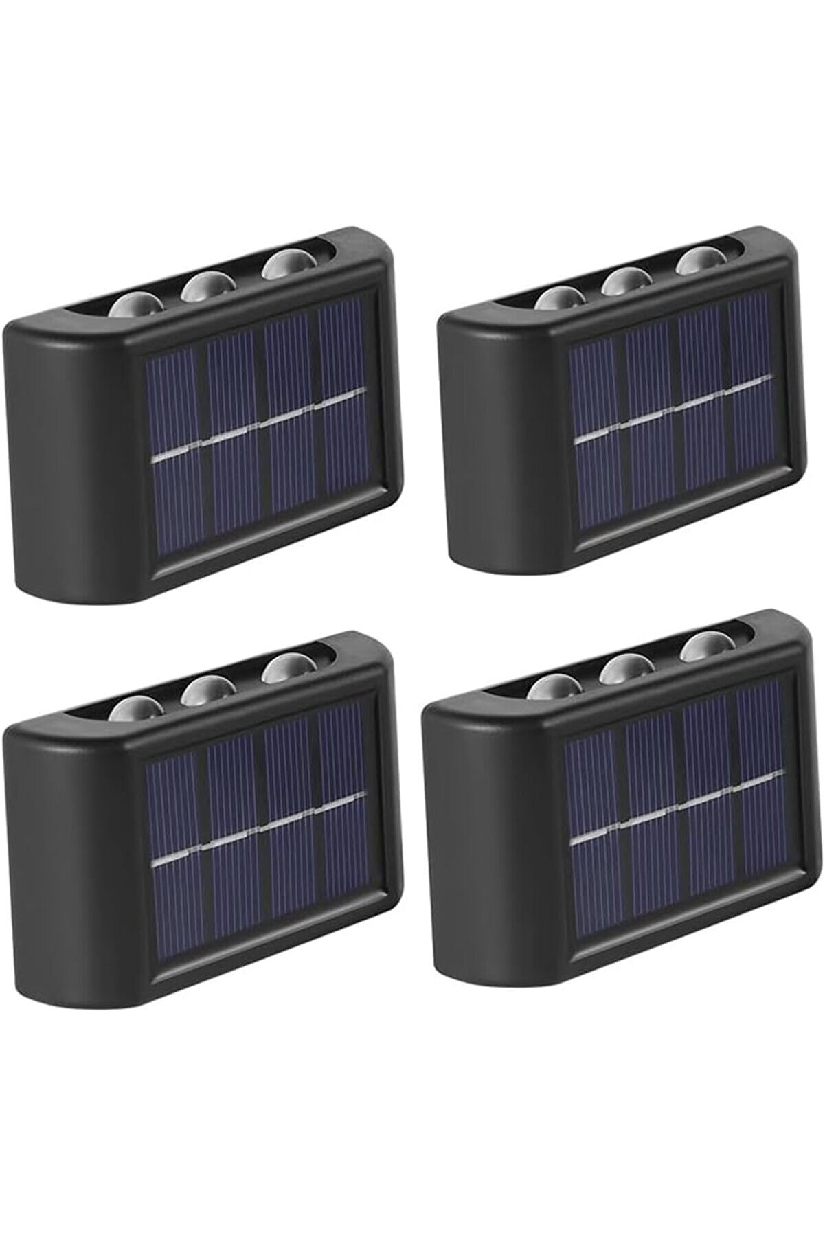 Polysi̇ght Güneş Enerji̇li̇, Suya Dayanıklı Ve Duvara Monteli̇ 6 Led’li̇ - Bahçe, Teras, Havuz Kenarı, Çi̇