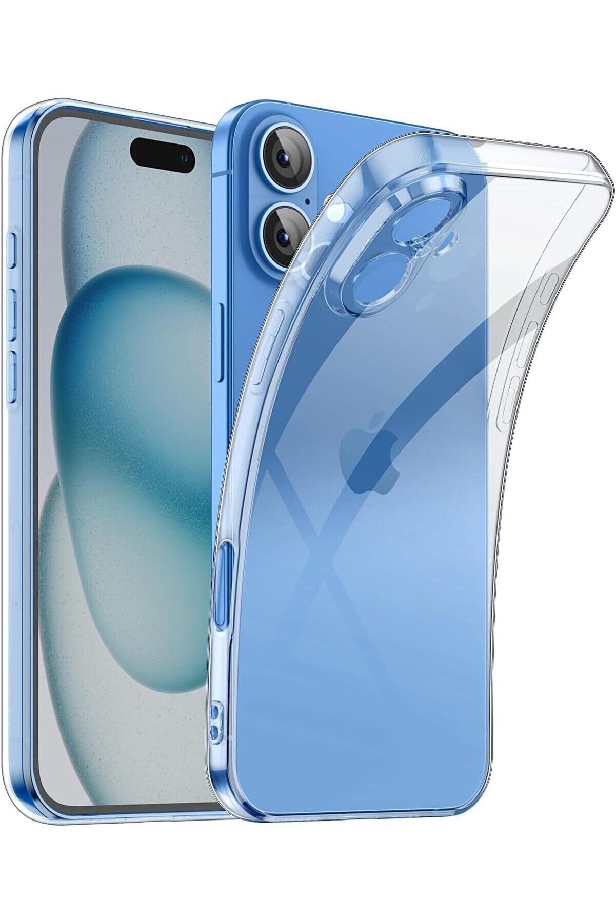 STOREMAX lvnshop 16 Şeffaf Kılıf, Kamera Korumalı Şeffaf Silikon Kılıf, Kamera 16 Transparent Kılıf 224120