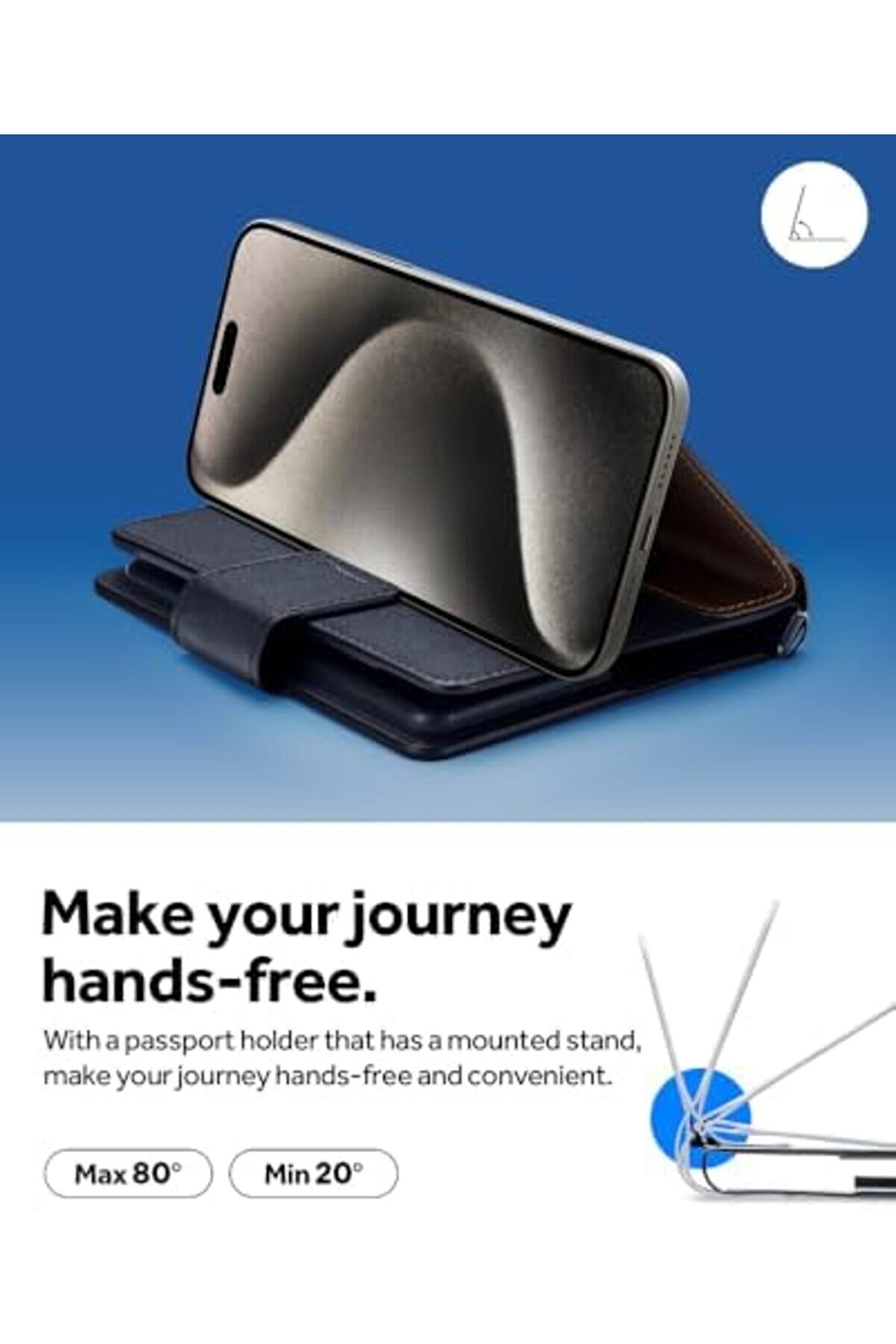 Holder Korumalı Seyahat Çantası Pasaport Cüzdan Pop - Afa07101