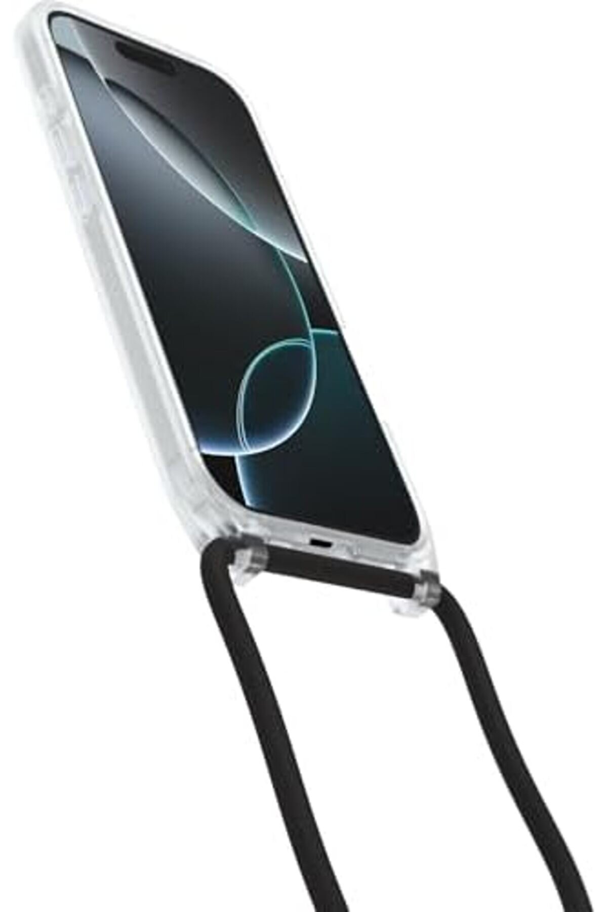 Lvnshop 16 Pro Uyumlu React Kolye Kılıfı, Ayarlanabi̇li̇r Ve Cep Telefonu Zi̇nci̇ri̇ne Sahi̇p Ultra, Kılıf