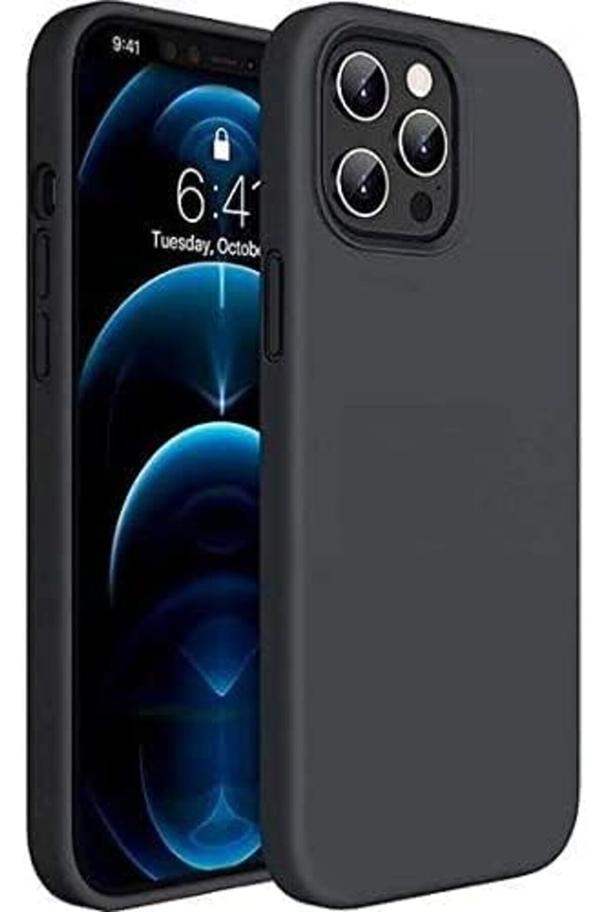 STOREMAX goldtrack 12 ve 12 Pro Uyumlu içi Kadife Lansman Silicone kılıf Şok Emici Özellik Tam Koruma Sağlaya