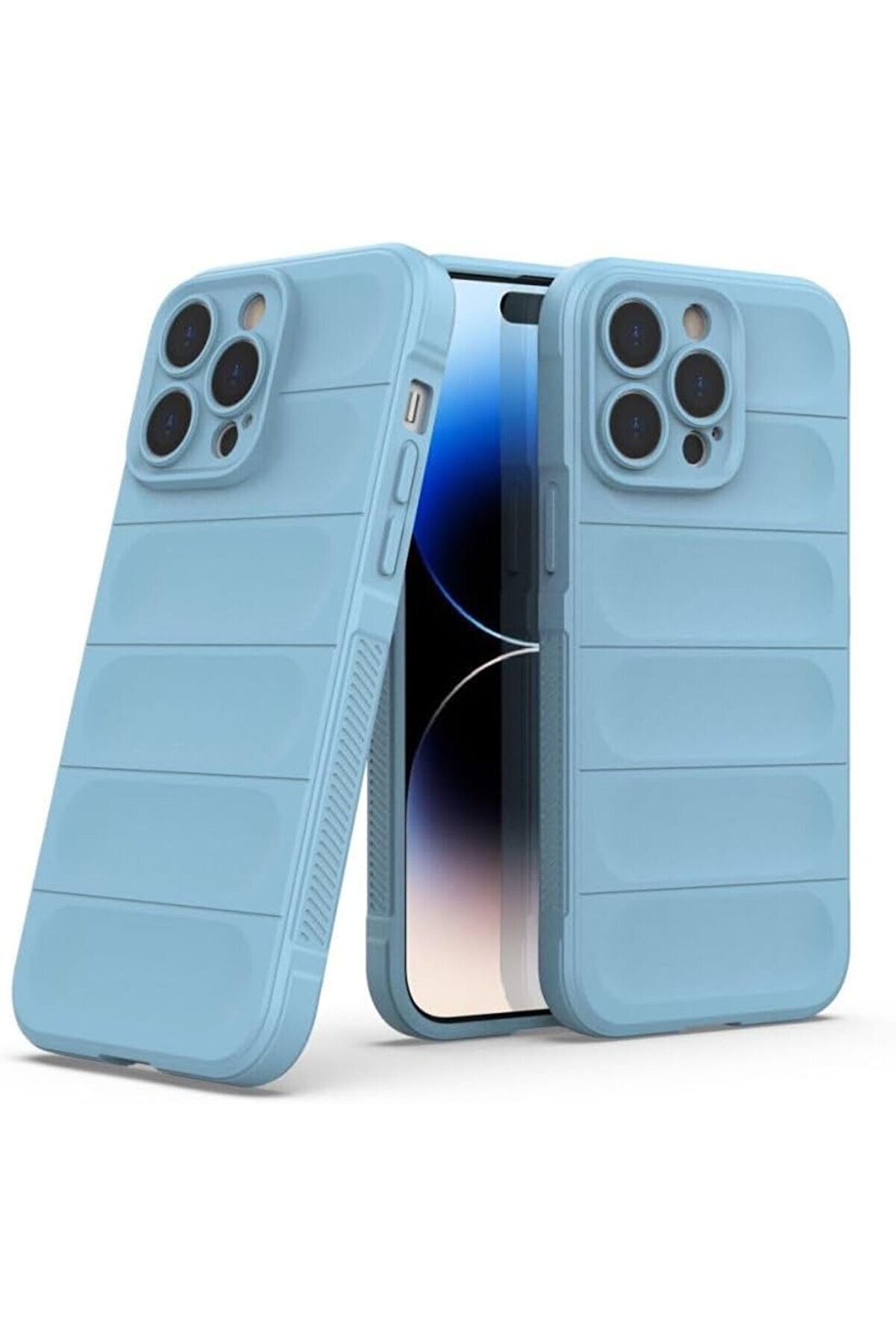 STOREMAX modaflux 14 Pro Max Kılıf - Bonic Parmak İzi Bırakmayan, İçi Kadife Yumuşak Sıvı Silikon, Sert Kamer