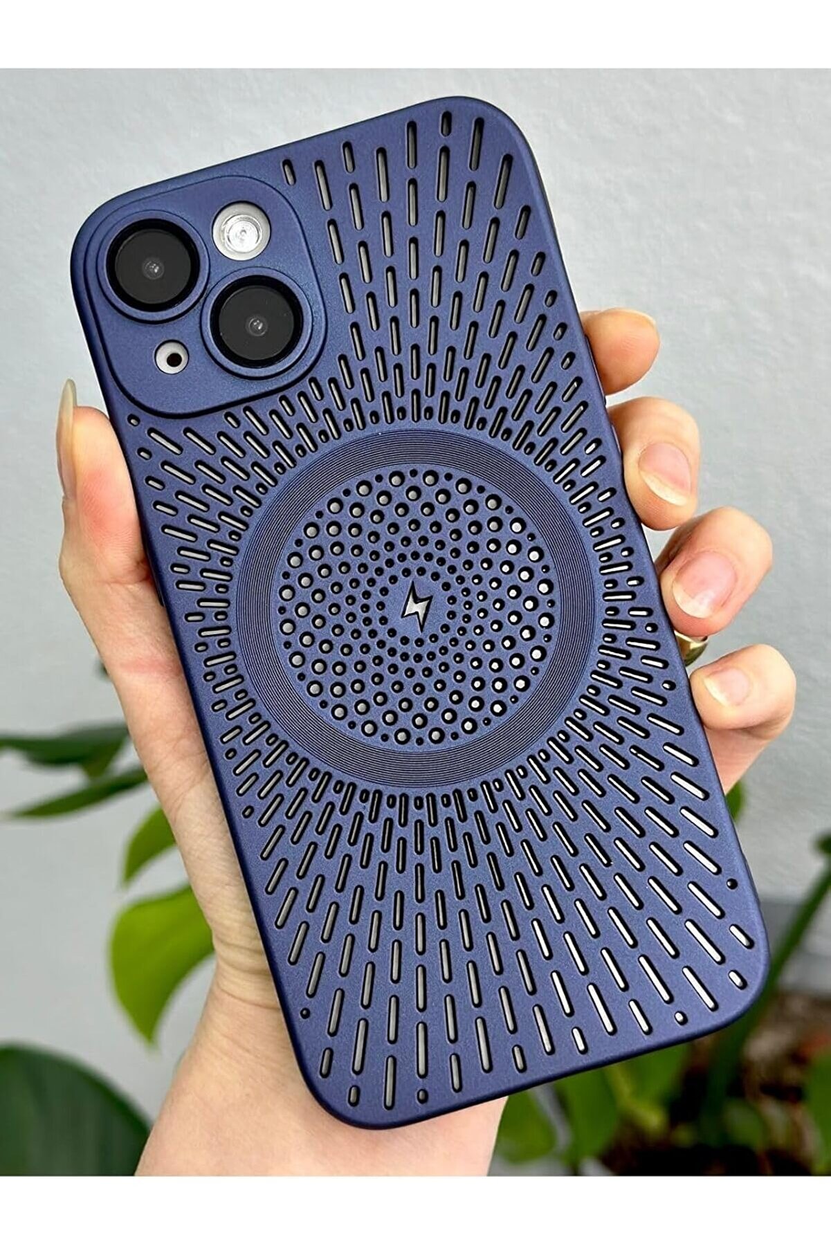 STOREMAX 13 ve 14 ile Uyumlu Lensli Kablosuz Şarj Özellikli Darbe Önleyici Kılıf