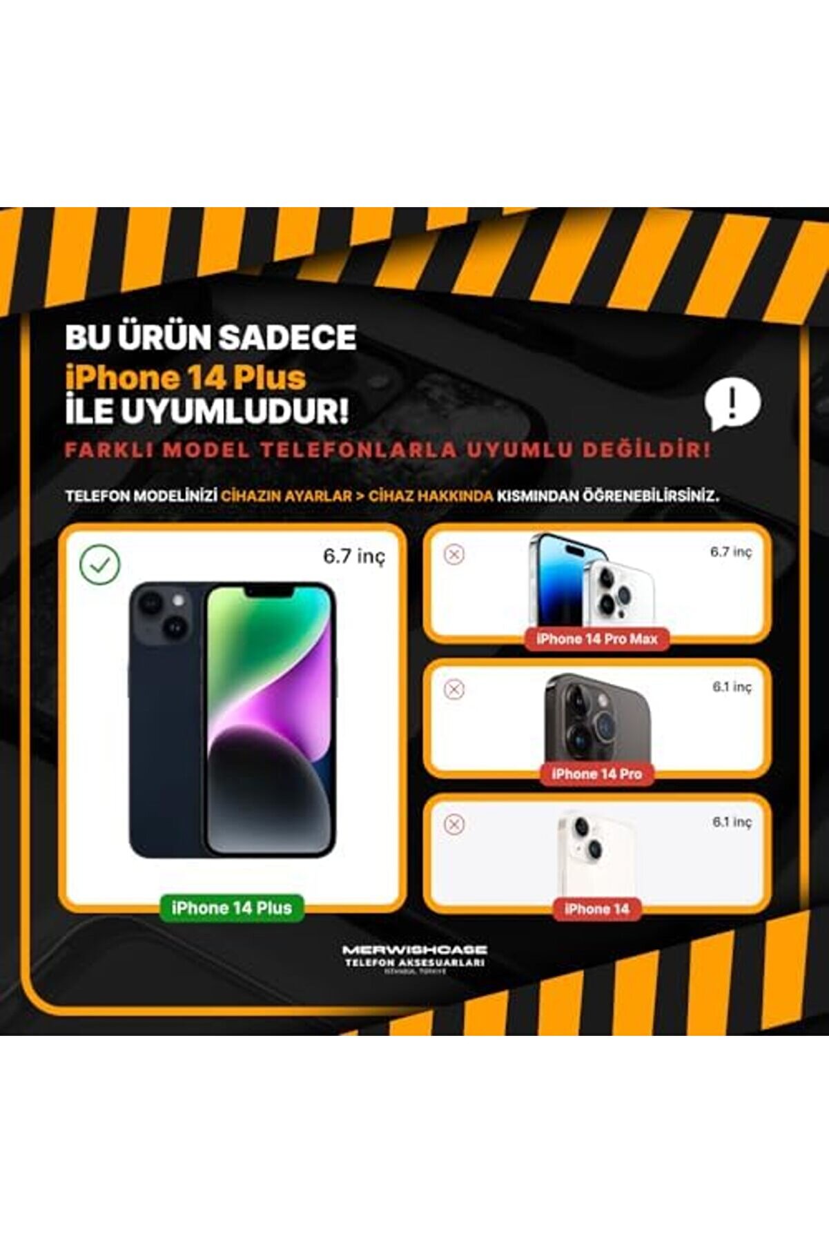 Lvnshop 14 Uyumlu Darbe Emi̇ci̇ 14 (6.7 ) Şeffaf Si̇li̇kon Tpu Clear Kılıf, Transparent 14 Kılıfı Şeffaf