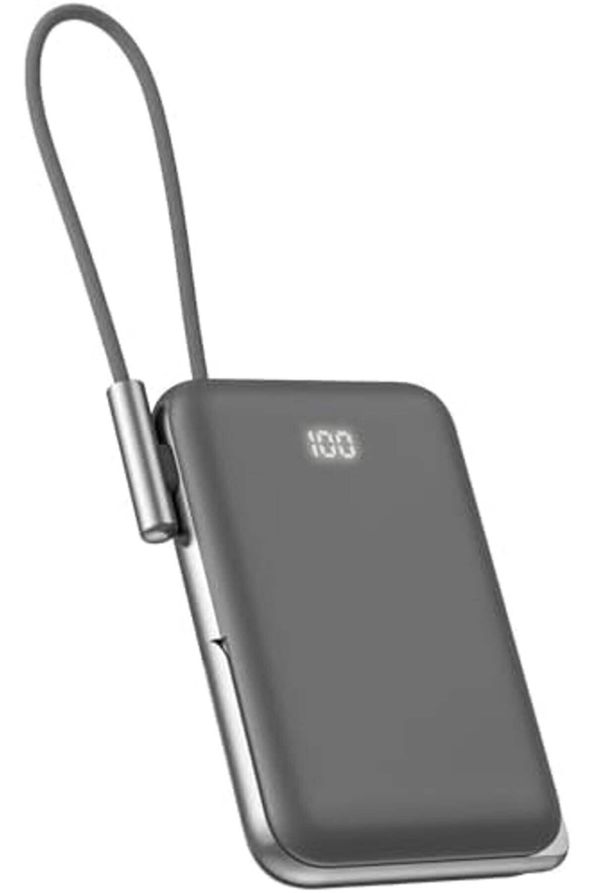 Lvnshop Uyumlu Powerbank Pd20W Dahi̇li̇ Type-C Kablolu Göstergeli̇ 10000 Mah Kablosuz Şarj 16 Uyumlu Gü