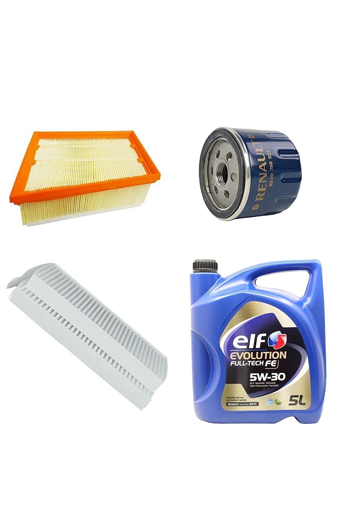ELF 5w-30 5lt 2025 +Renault Latitude 1.5 DCi Filtre Seti 110HP Model 2011-2019