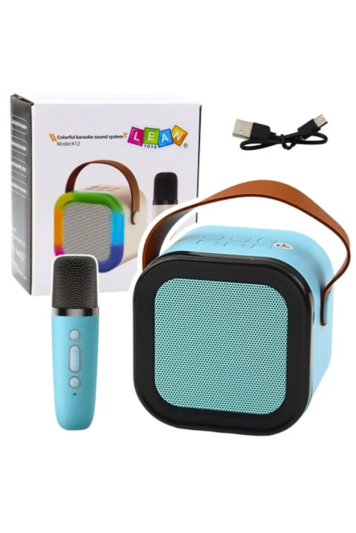 Go İthalat Karaoke Mi̇krofon Hoparl&ouml;r Seti̇ Mi̇ni̇ (4457)