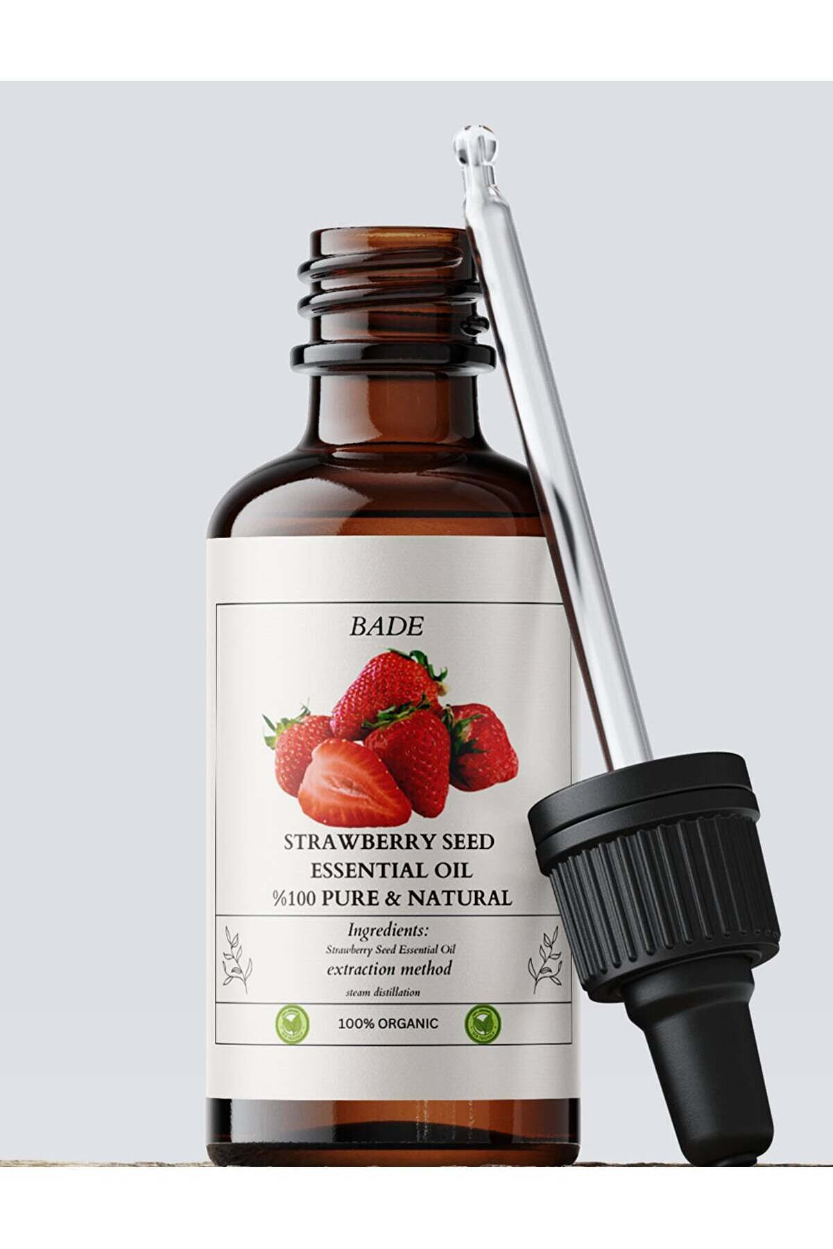 Çi̇lek Esansi̇yel Uçucu Koku Yağı Di̇füzör Esansı Buhurdanlık Aromaterapi̇ Yağı 10Ml