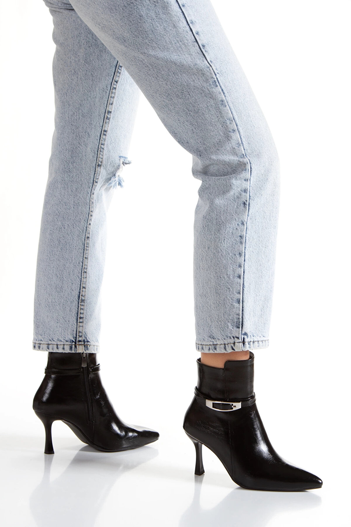 Gult Si̇yah Yan Tokalı Bot