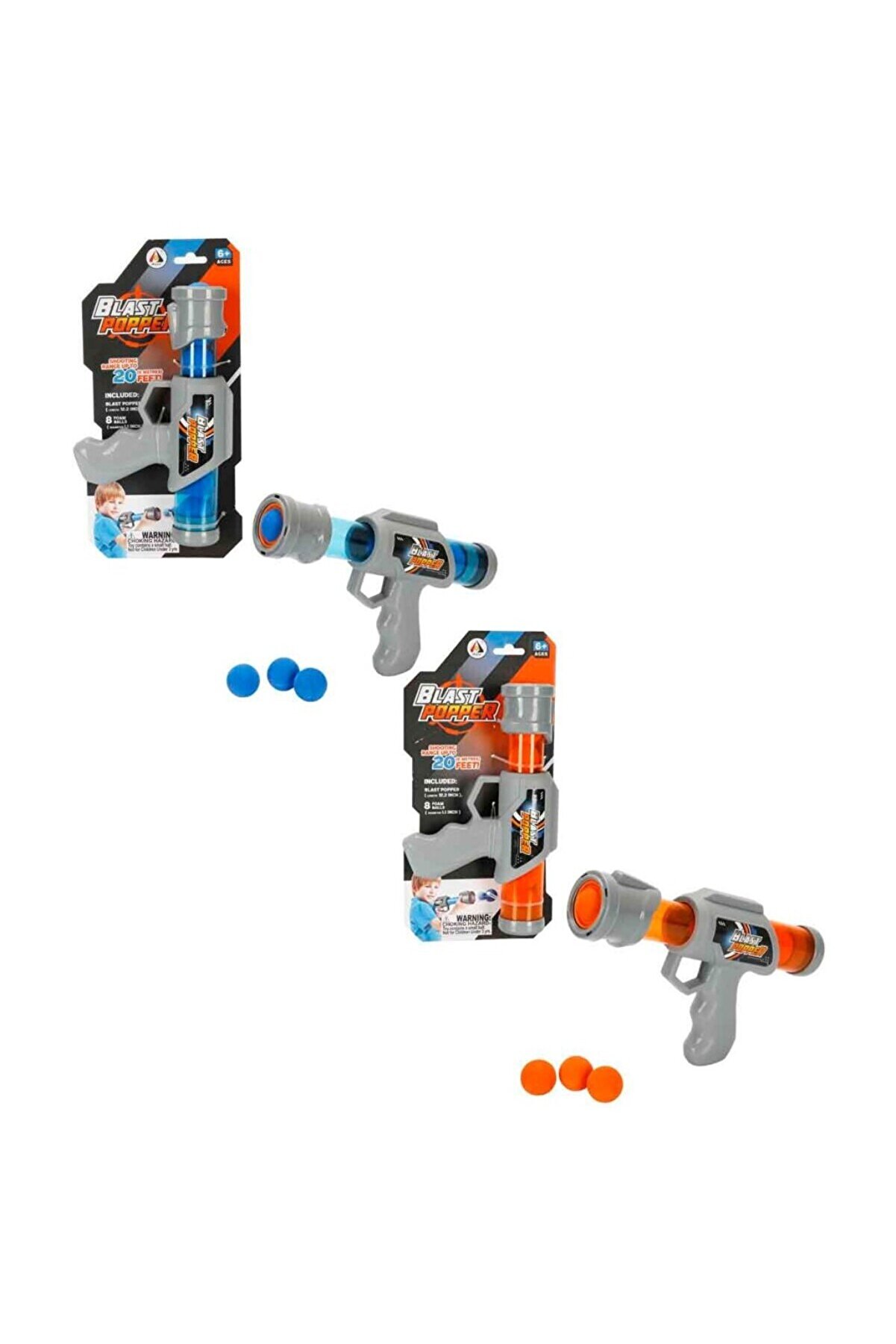 Toptan Bulurum 10033 SUNAOJSİLAH SÜNGER TOP ATAN BLAST POPPER 8TOPLU 2R