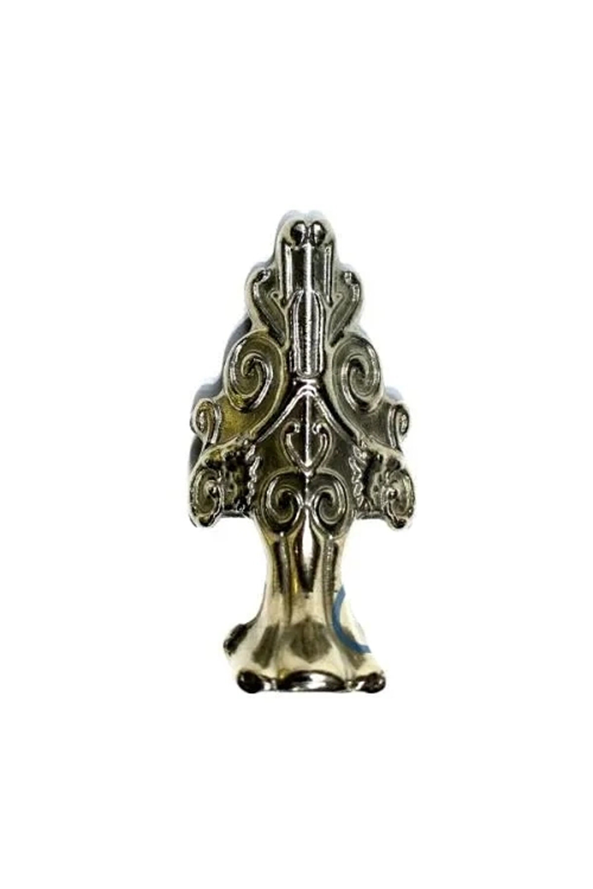 gizmurstore L&uuml;kens Sandık Ayağı, Kutu Ayak 4 Cm - Nikel