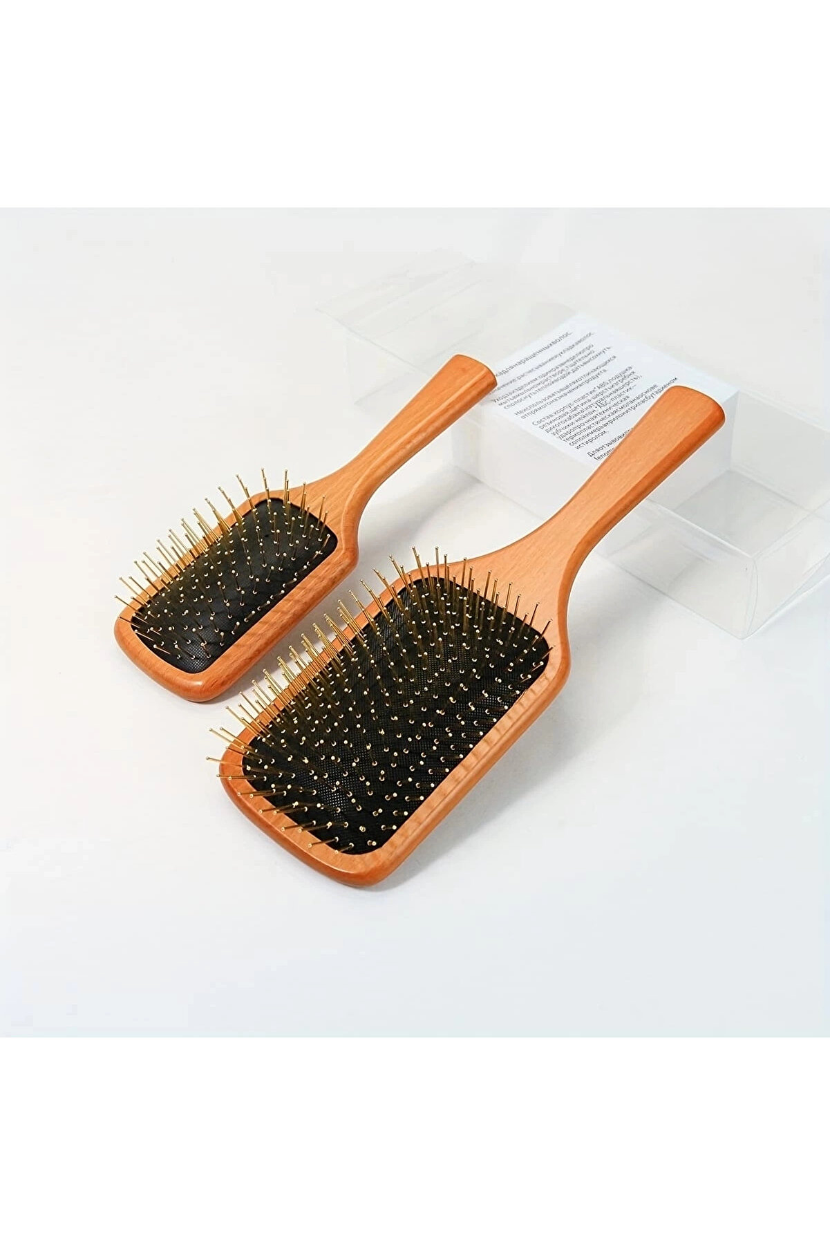 gizmurstore Çelik İğne Uçlu Bambu Tarak 25.5cm 12'li Paket