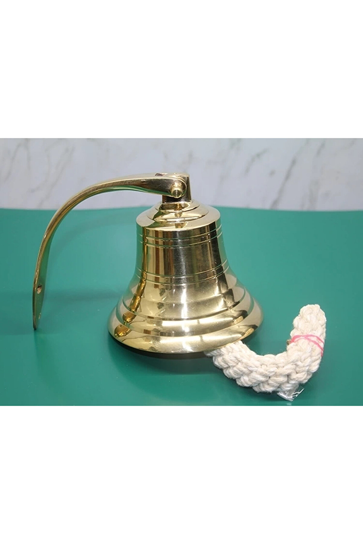 gizmurstore Pirinç Duvara Asmali Çan 11806/4