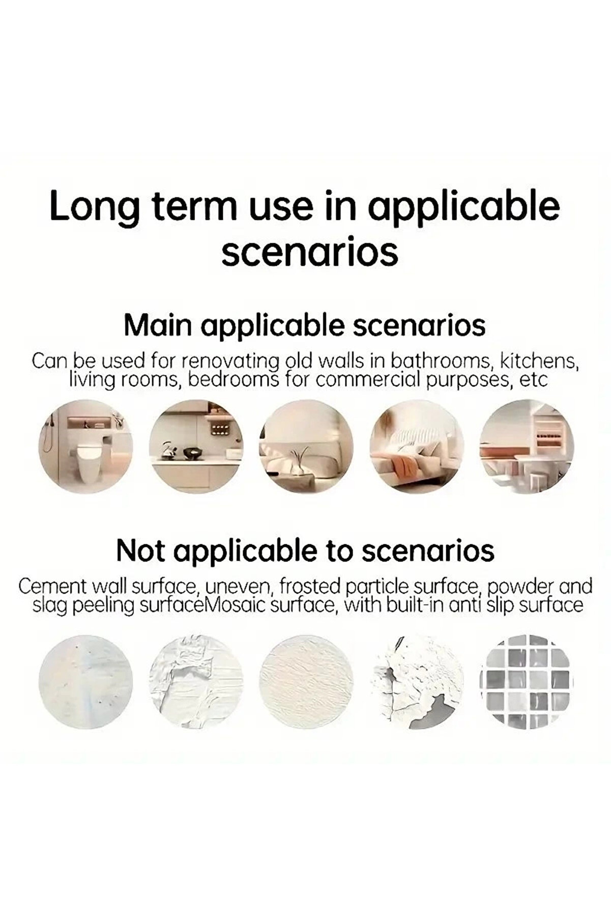 Beyaz Mermer Desenli̇ Alümi̇nyum Plasti̇k Duvar Sti̇cker (30*30)