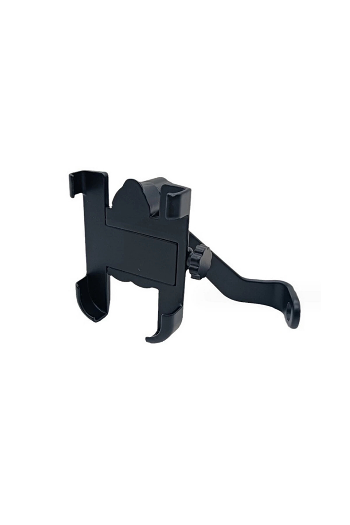 gizmurstore Alüminyum Gövdeli Metal Ayna Bağlantılı Motosiklet Telefon Tutucu 7 İnç Xl