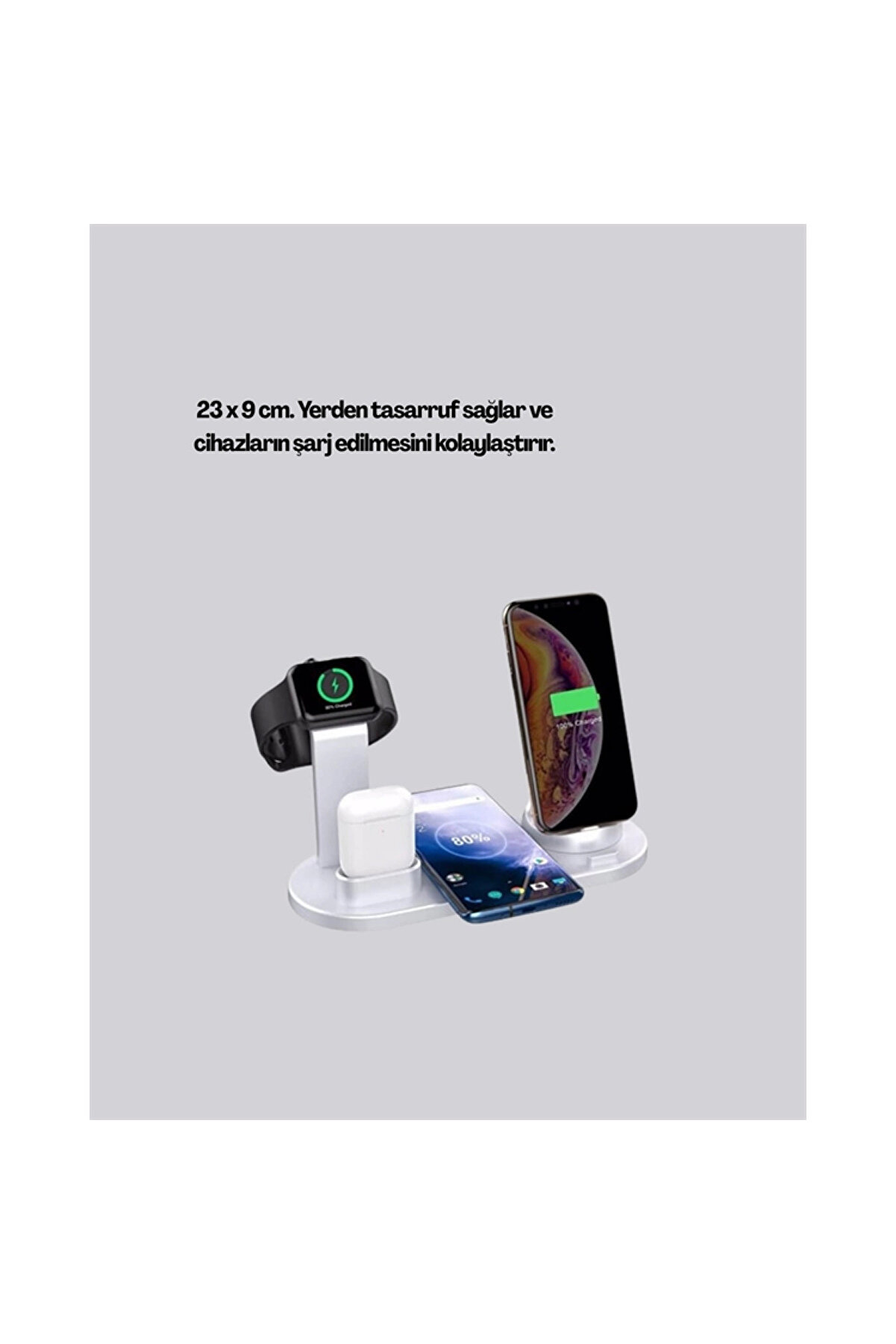 360° Döner Bağlantı Noktalı Kaymaz Taban – Akıllı Şarj Teknoloji̇si̇yle Donatılmış Geni̇ş Uyumluluk
