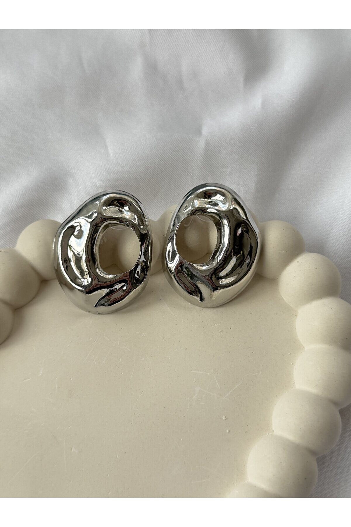 Ateli̇er Emi̇ne Si̇lver Tasarım Küpe