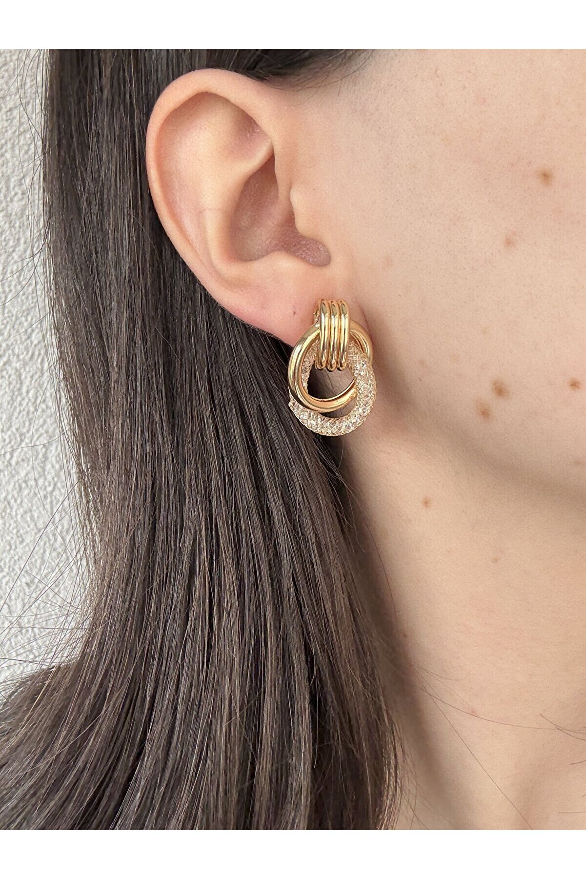 Ateli̇er Emi̇ne Gold Ataç Küpe