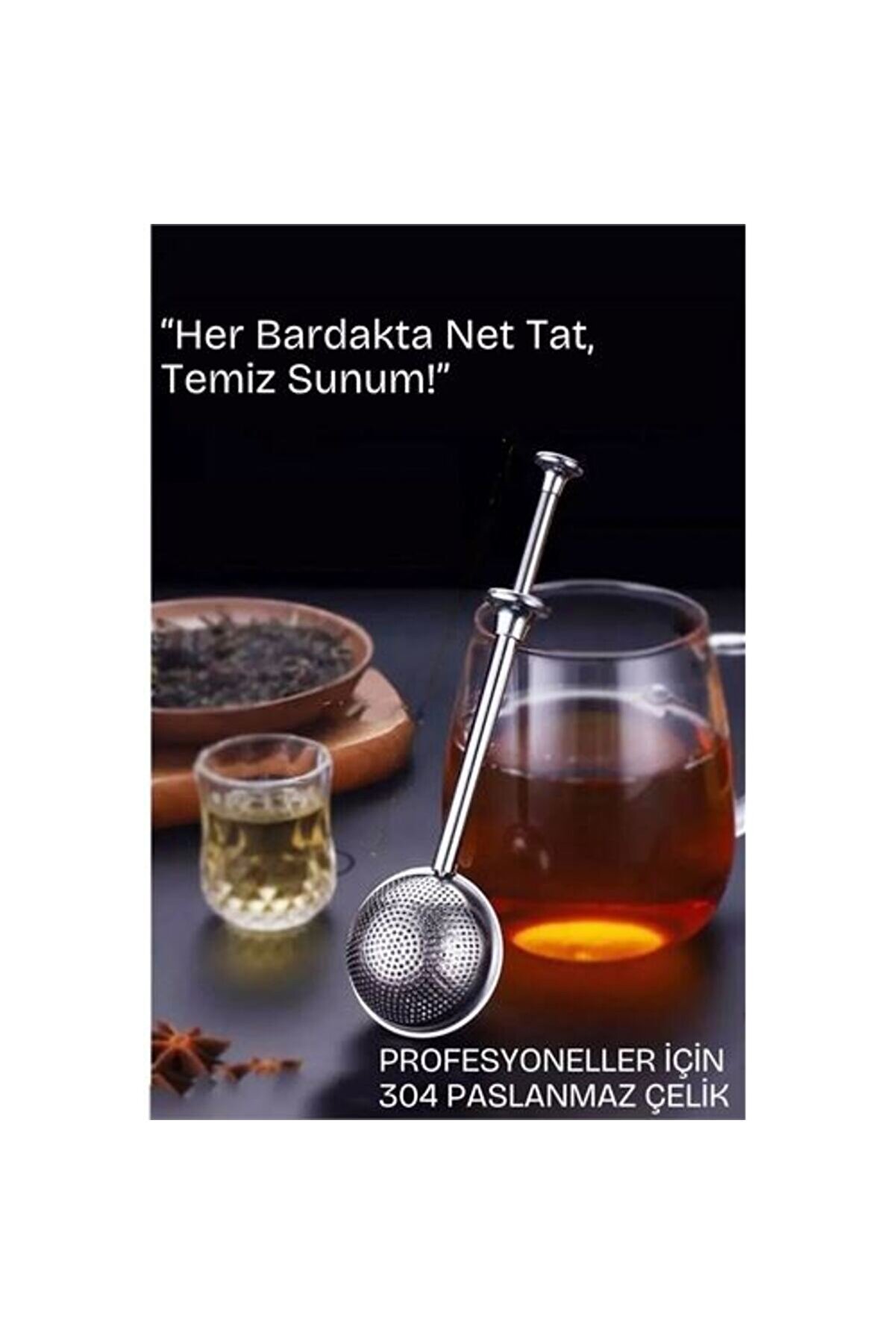 Toptan Bulurum Bitki &Ccedil;ayı S&uuml;zgeci &ndash;&Ccedil;ay Demleme Aparatı Profesyonel 304 Paslanmaz &Ccedil;elik