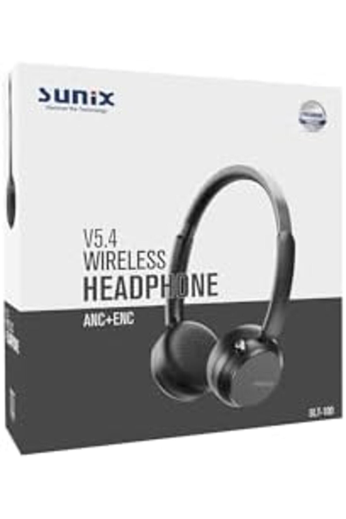 Aclyashop Anc+Enc 300 Mah Kablosuz 5.4 Kulak Üstü Kulaklık Si̇yah Blt