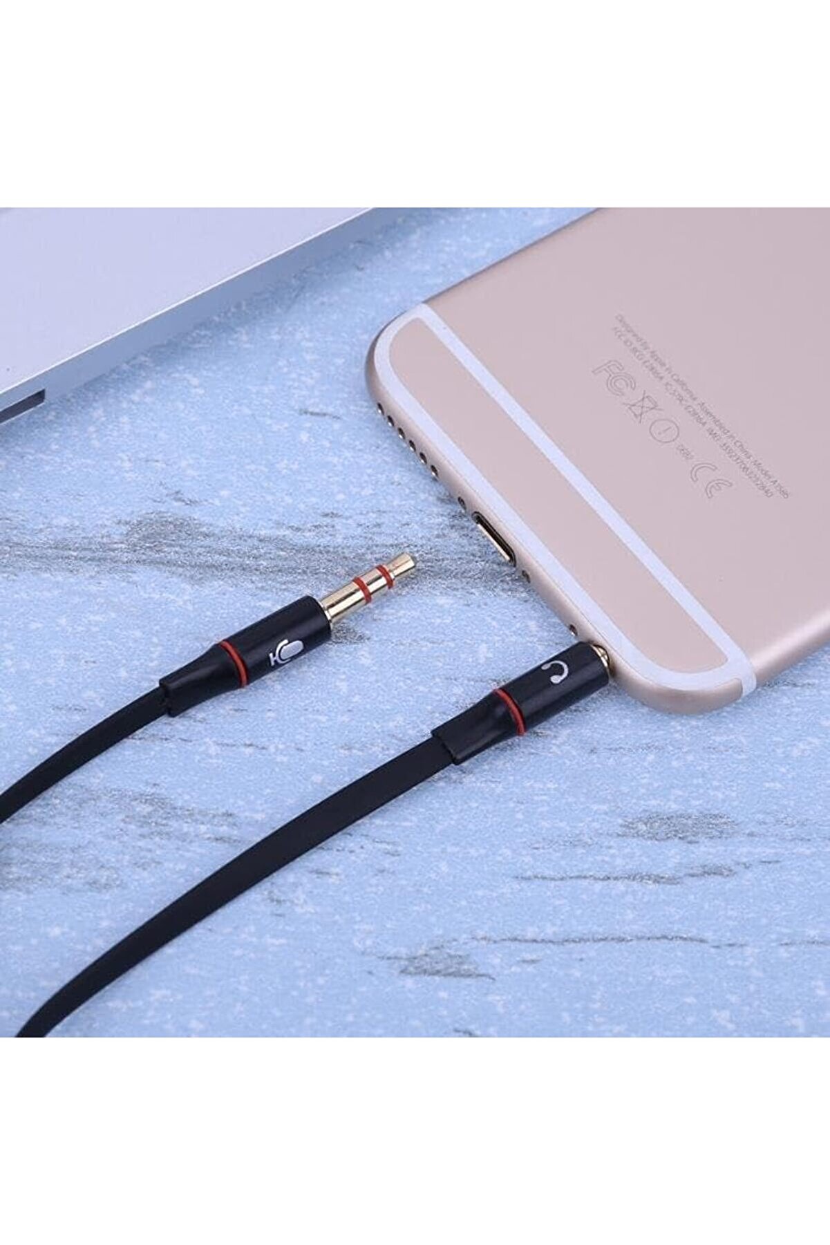 Ynsshopi̇ng Mi̇krofon Çevi̇ri̇ci̇ Ayırıcı Swi̇tch Spli̇tter 3.5Mm Newtrrendi̇ng 1178227