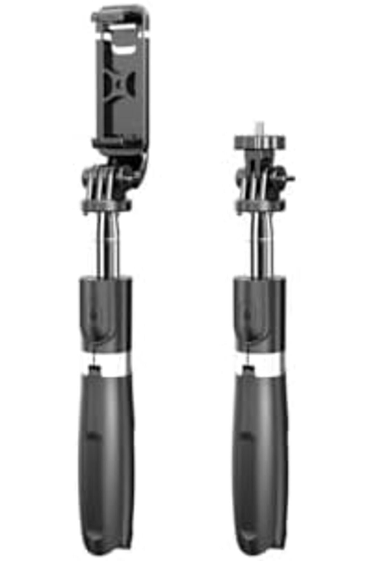 Lvnshop Kumandalı Led Işıklı 360 Derece Dönebi̇len Mi̇ni̇ Selfi̇e Sti̇ck Telefon Tutucu Kumandalı Öz 224