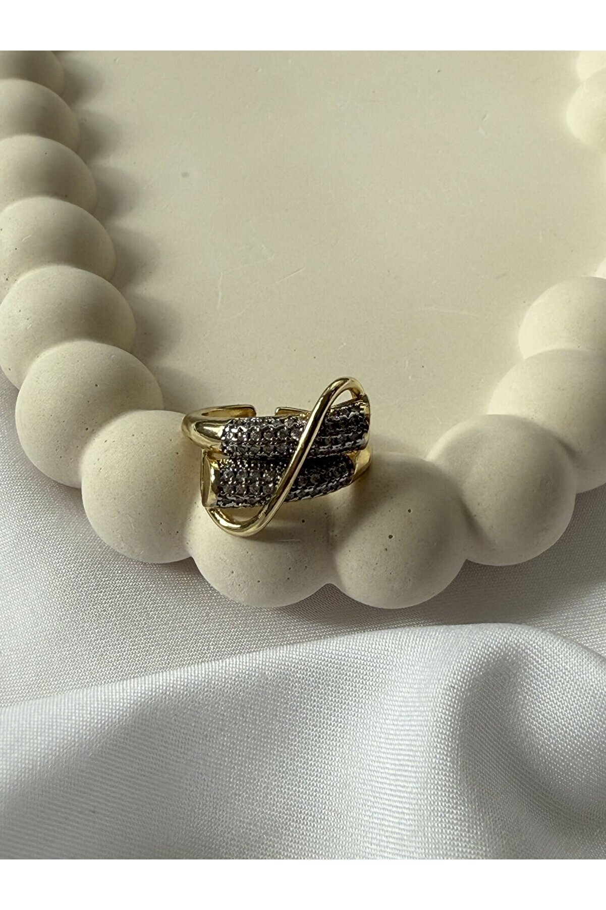 Ateli̇er Emi̇ne Duble Zi̇rkon Yüzük