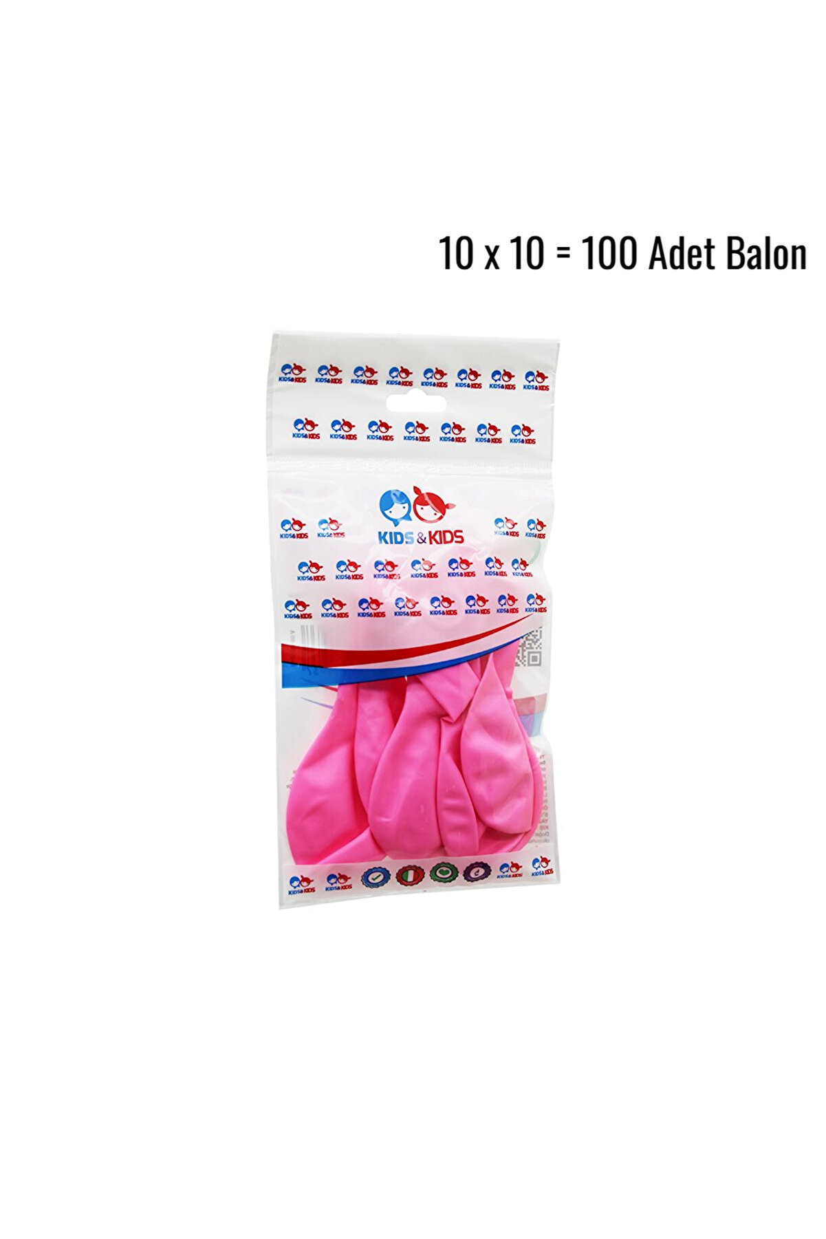 Go İthalat Pembe 100Pcs Balon G-90A (4457)