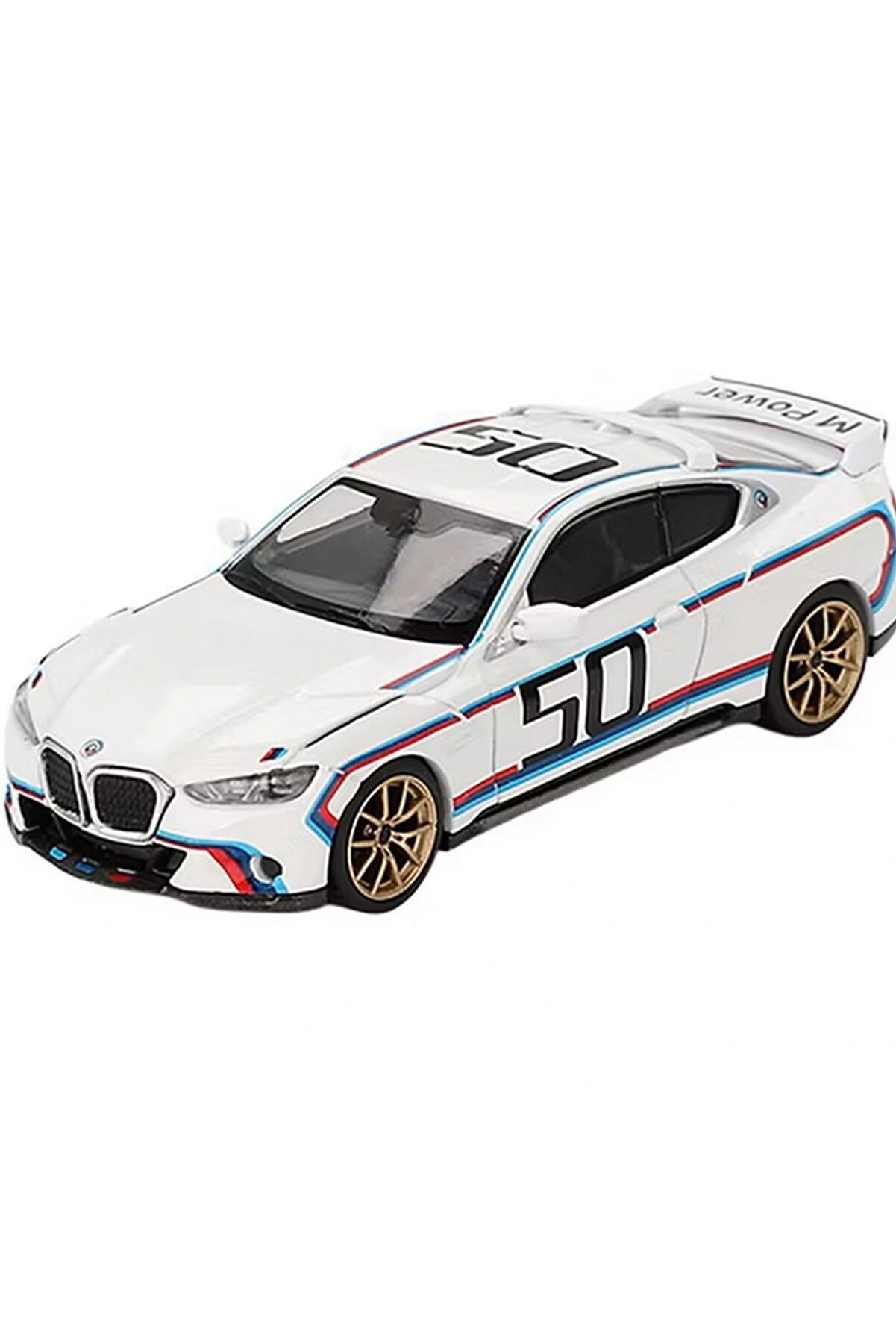 Toptan Bulurum Mini GT 1/64 BMW 3.0 CSL White Blister Paket