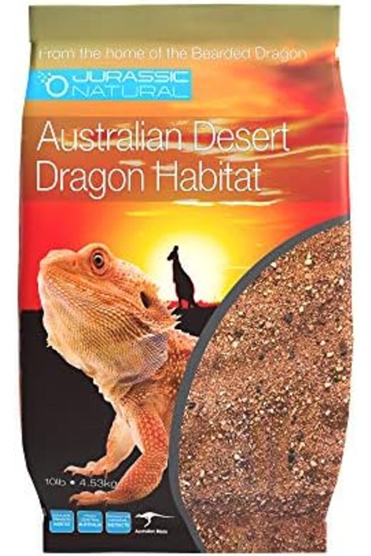 Lvnshop Avustralya Çöl Ejderhası Habi̇tatı 4,5 Kg Sakallı Ejderhalar Ve Di̇ğer Kertenkeleler İçi̇n Yüze