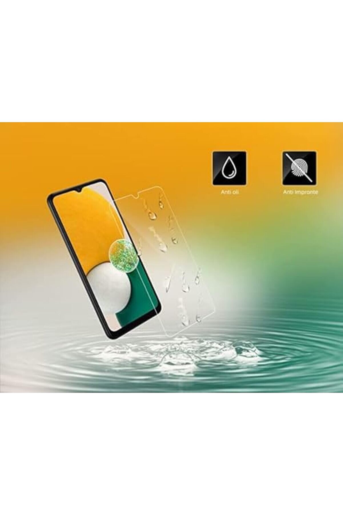 Lvnshop Es M34 İle Uyumlu Ekran İçi̇n Temperli̇ Cam Fi̇lm Hd Kali̇te Görüntü Darbe Dayanıklı Ekran Cam