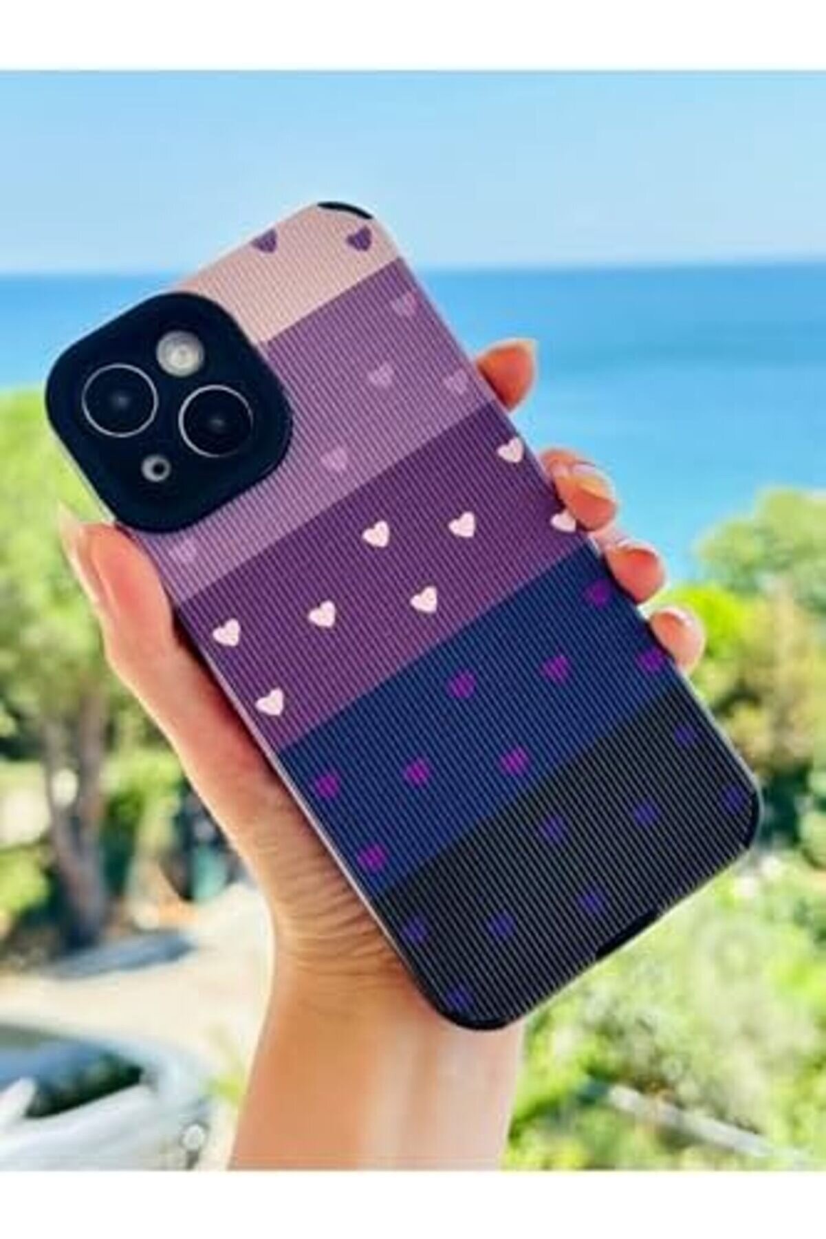 Lvnshop Aksesuar 13-14 İle Uyumlu Kaplama Tasarımlı Esnek Si̇li̇kon Kılıf 224120