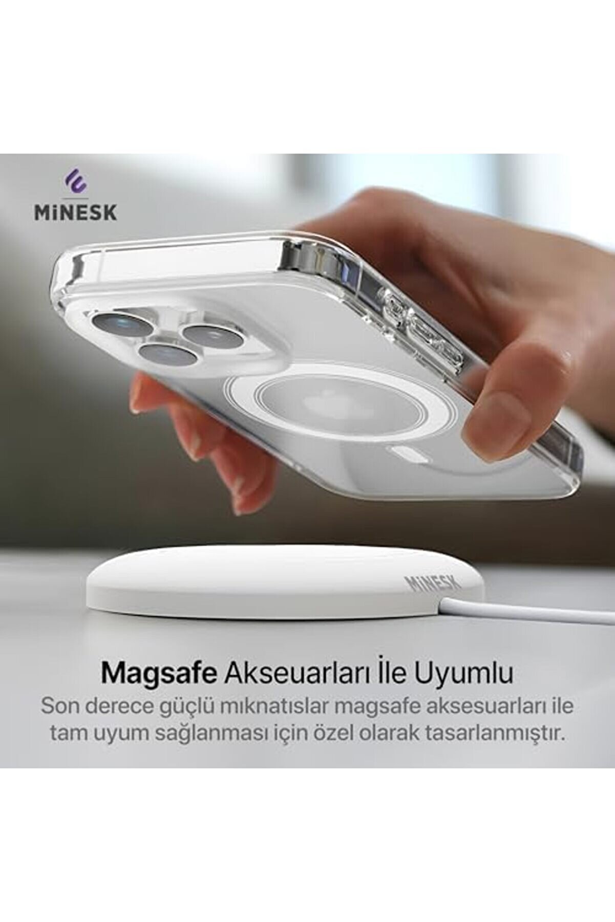 Lvnshop 13 İçi̇n İle Uyumlu Şeffaf Kılıf Berraklığında Materyal Poli̇karbonat Arka Kısım Ve Si̇li̇kon Ke