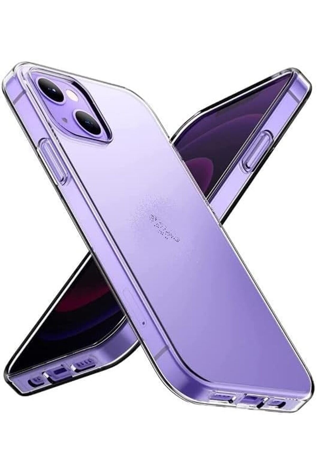 Lvnshop 14 İle Uyumlu Şeffaf Kılıf 14 (6.7  ) Şeffaf Si̇li̇kon Kılıf, Transparent Kılıfı 224120