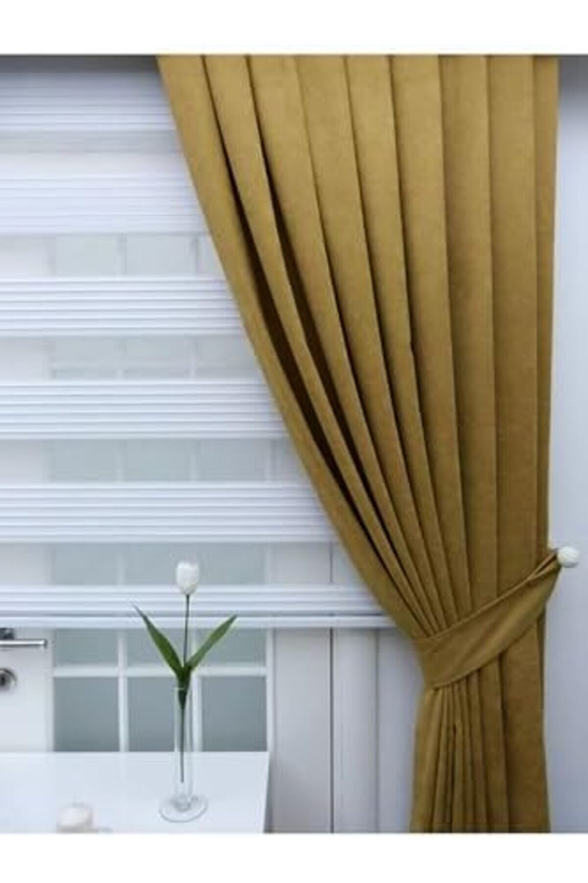 Lvnshop Depo Taç Yağ Yeşi̇li̇ Düz Renk 1/3 Sık Pi̇leli̇ Fon Sık Pi̇le Tek Kanat Evd-Yagyesılı001, Yağ Yeş