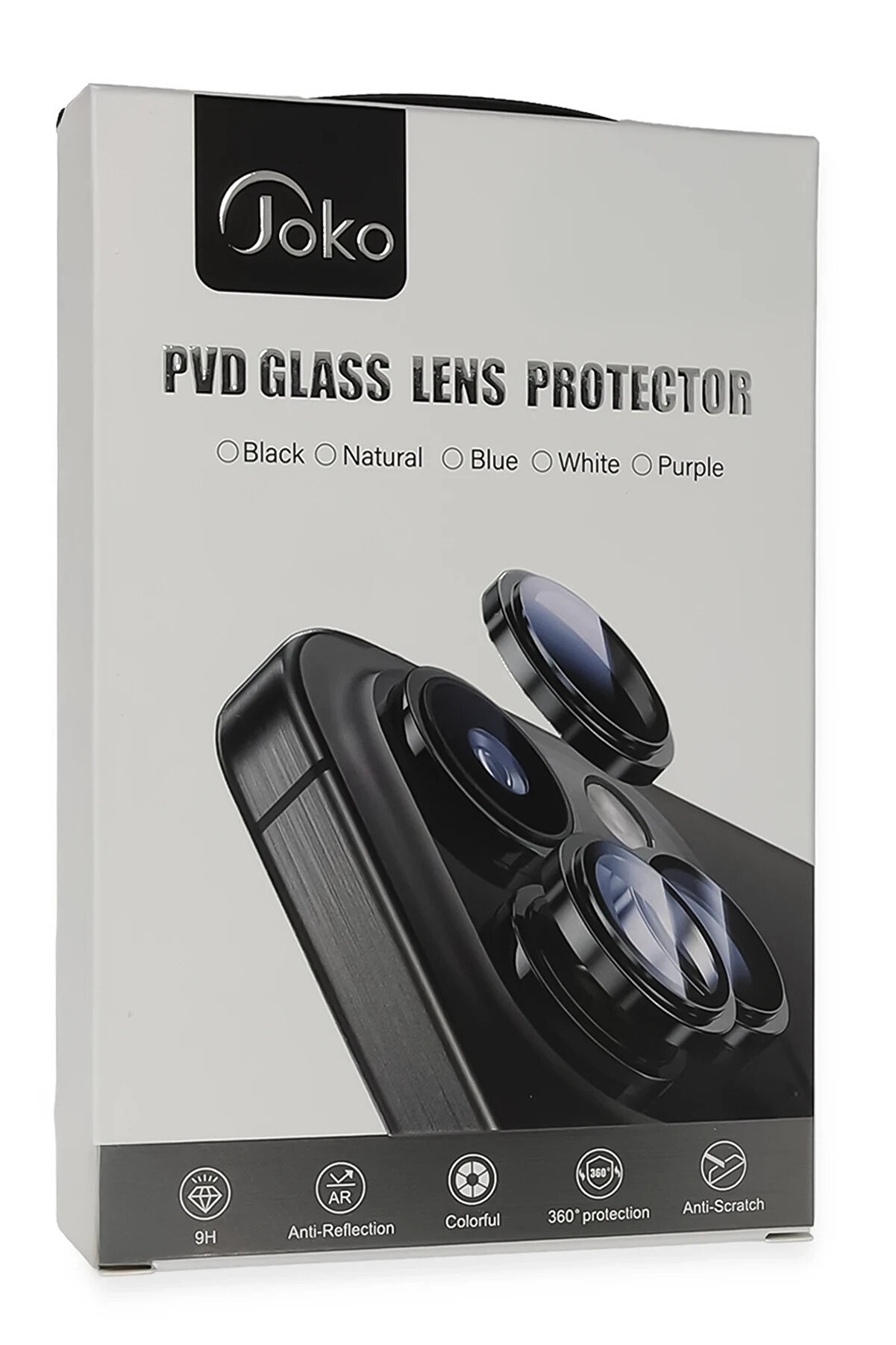 Joko İphone 14 Pvd Metal Kamera Lens - Pembe-(5796)