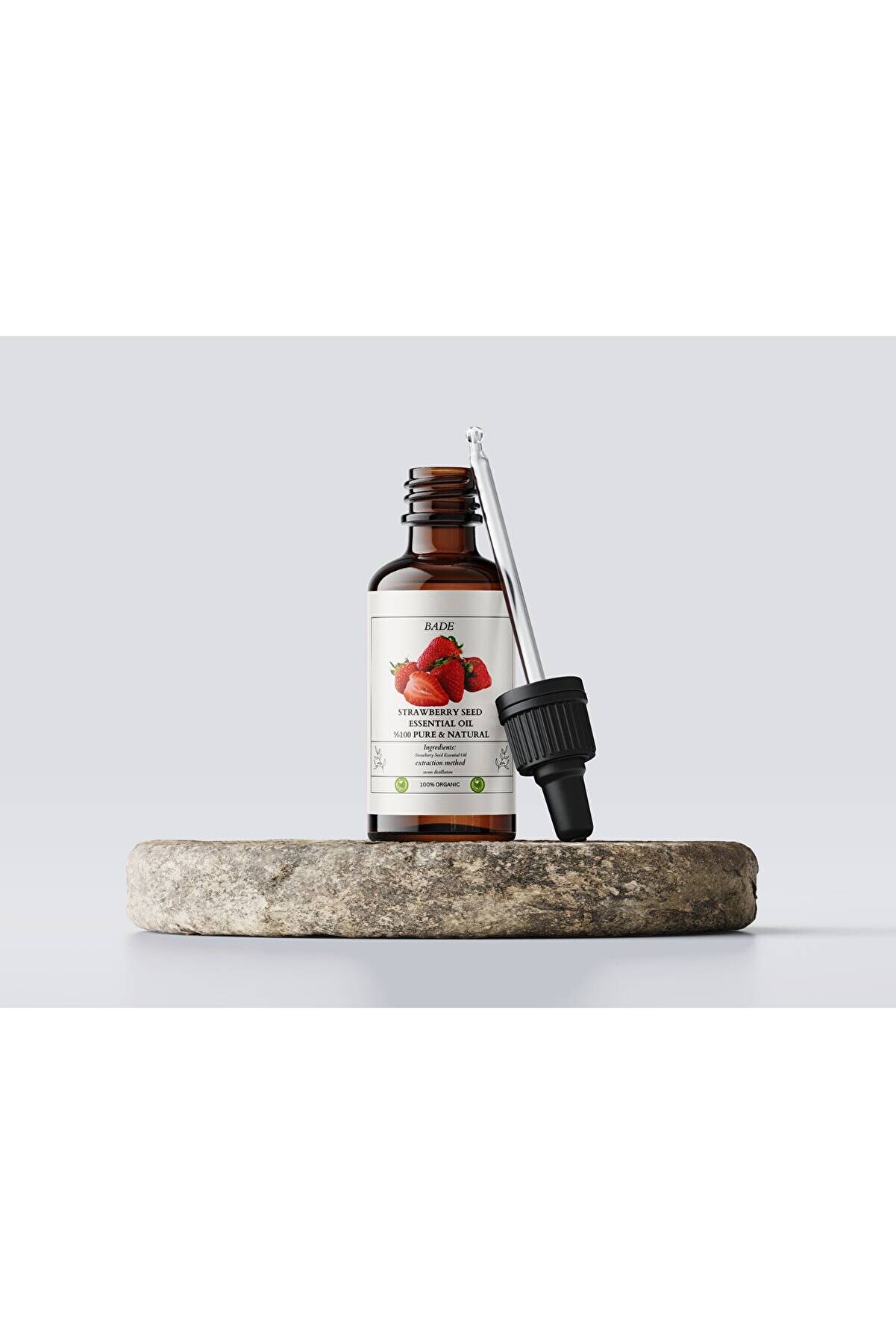 Bade Shop Çilek Esansiyel Uçucu Koku Yağı Difüzör Esansı Buhurdanlık Aromaterapi Yağı 10ml