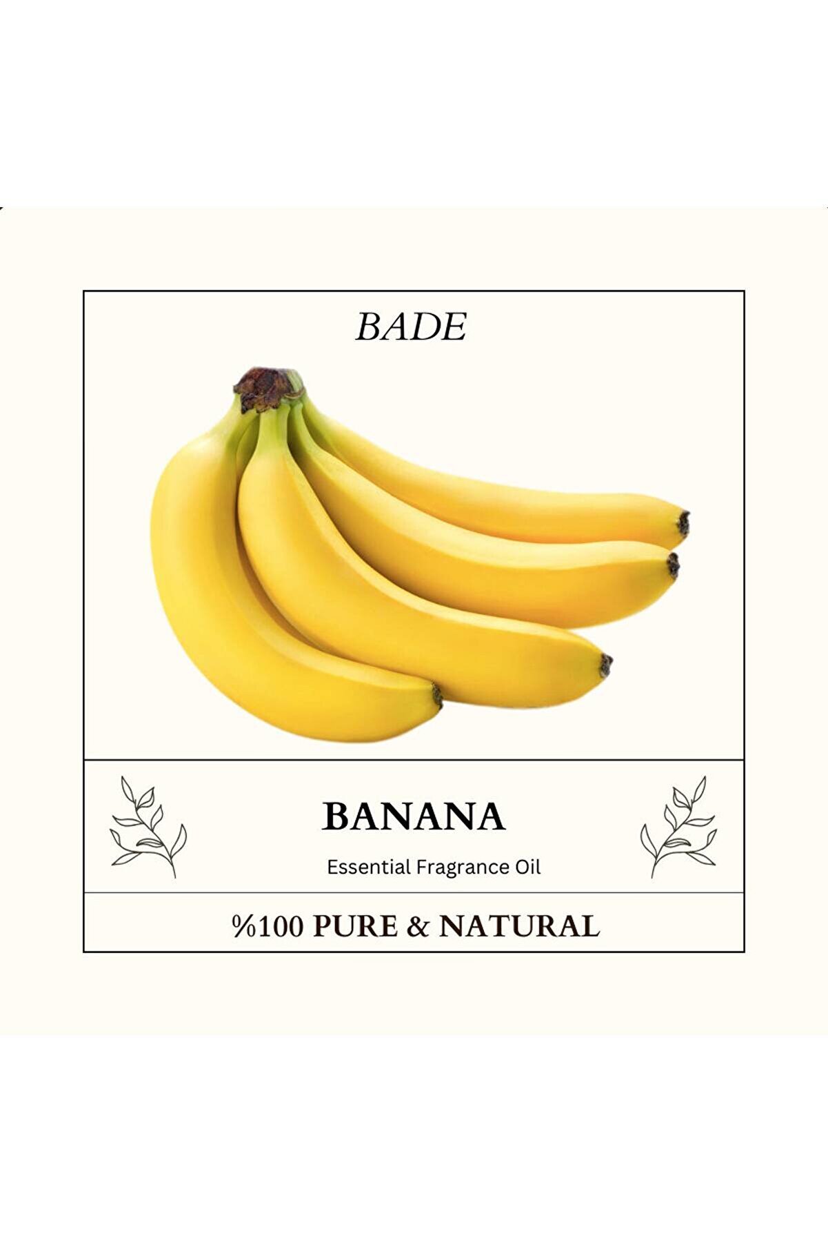 Muz Esansi̇yel Uçucu Koku Yağı Di̇füzör Esansı Buhurdanlık Aromaterapi̇ Yağı 10Ml